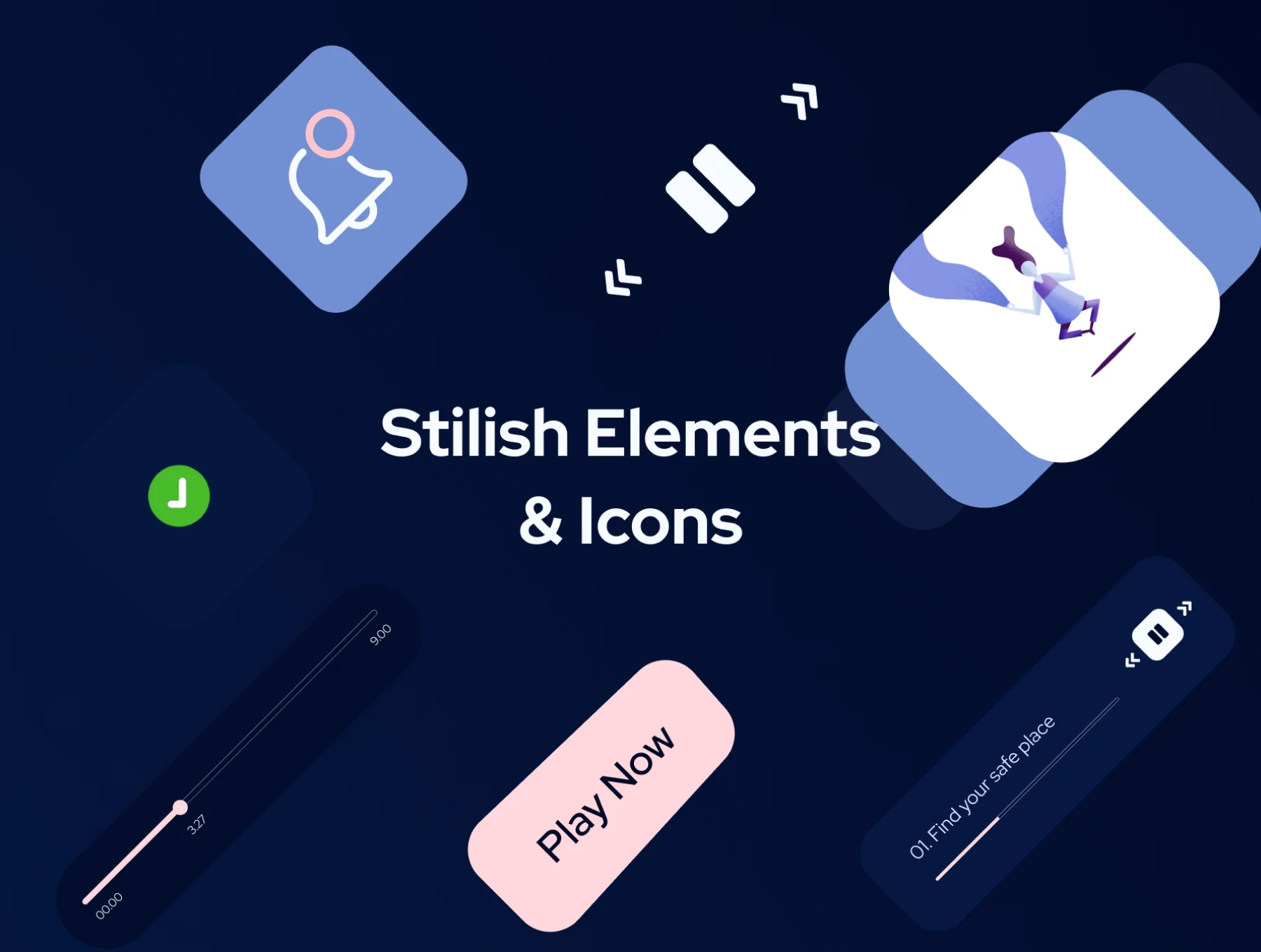 Mindfulness App UI Kit 6