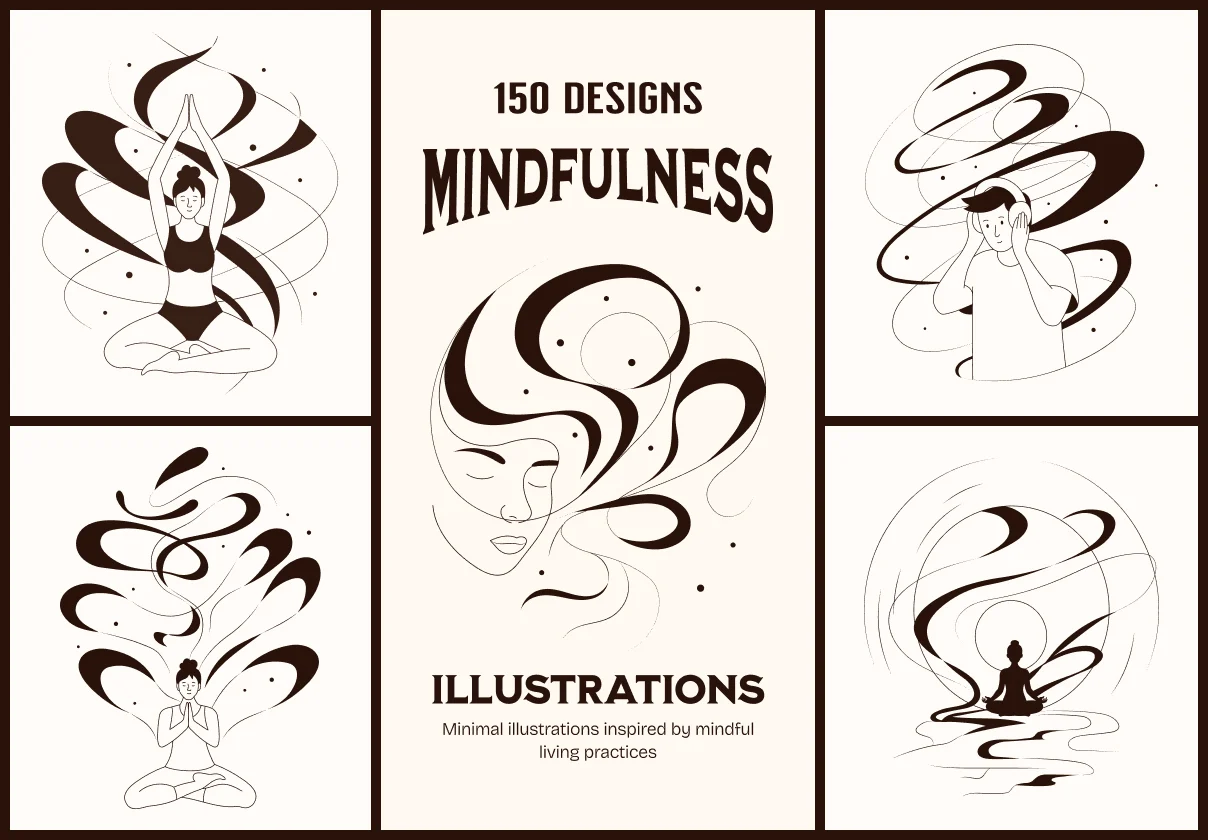 Mindfulness Illustration