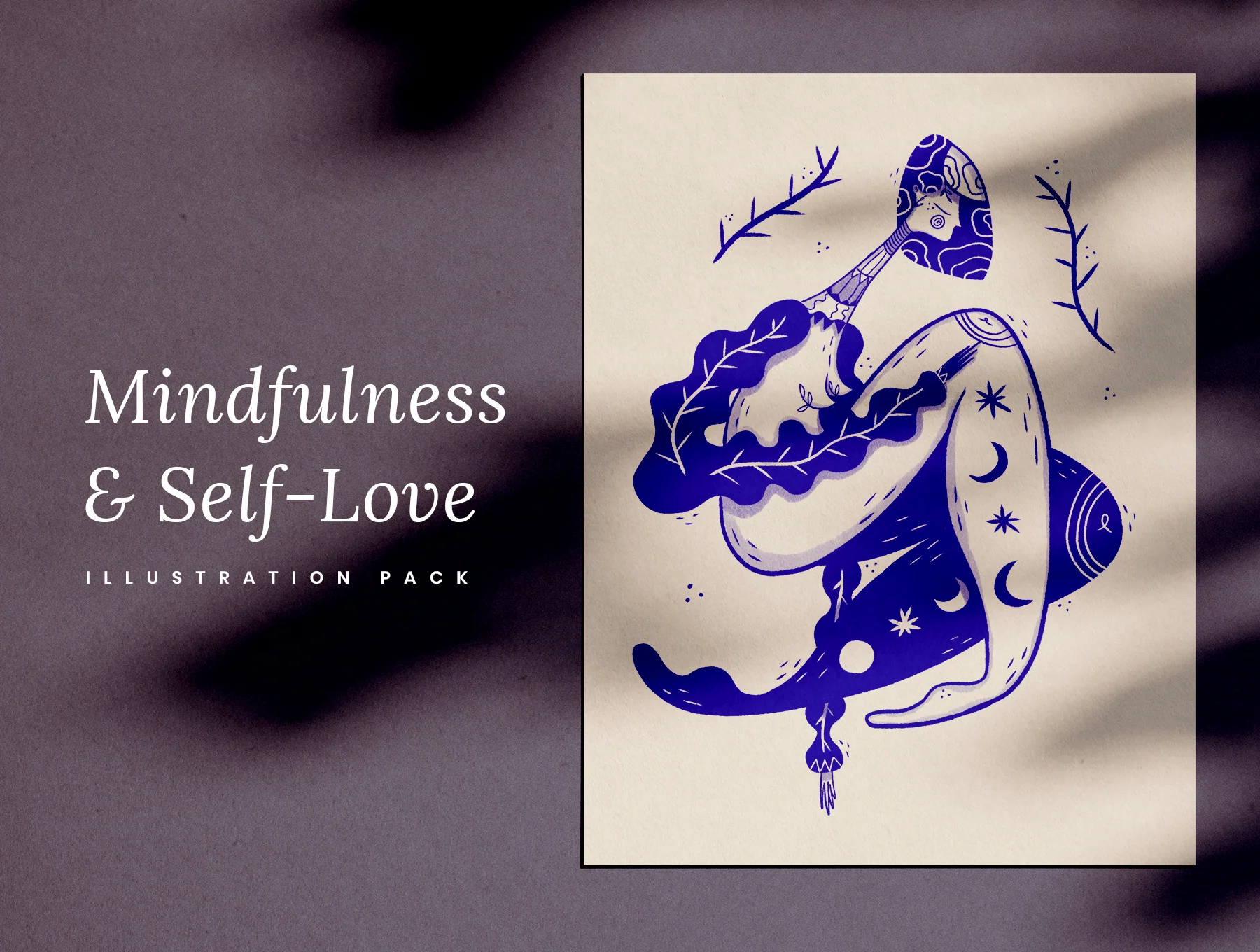 Mindfulness & Self-love Illustrations | Drawings of Self-Care