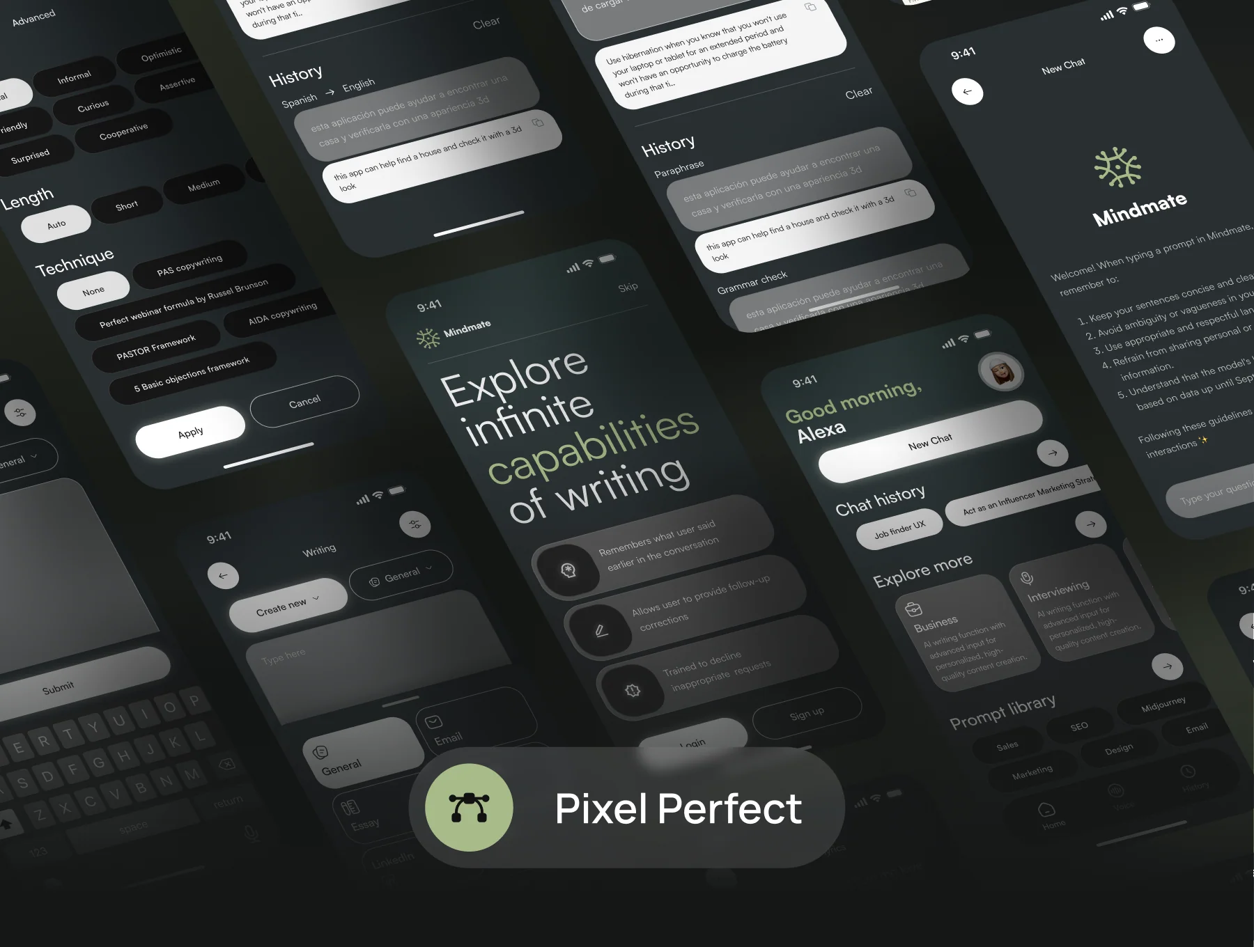 Mindmate - AI Chat BOT App UI KIT 3