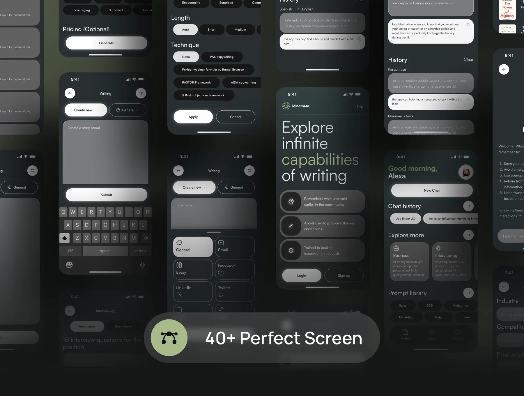 Mindmate - AI Chat BOT App UI KIT 5