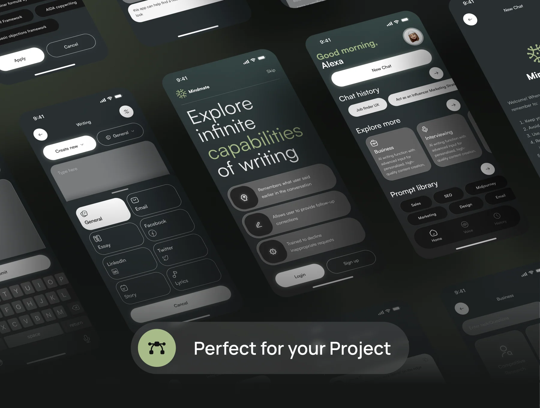 Mindmate - AI Chat BOT App UI KIT 7