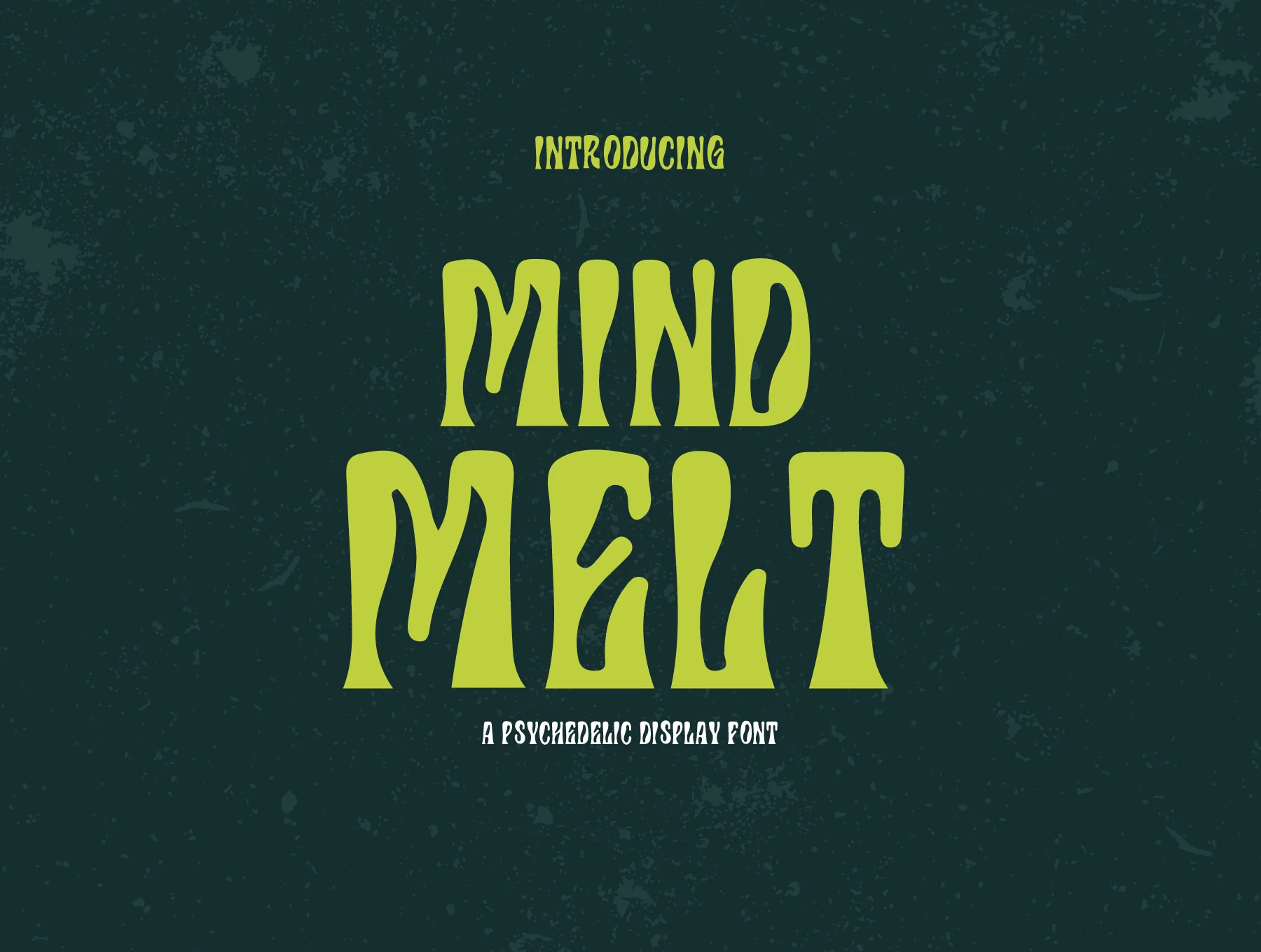 MindMelt Display Font