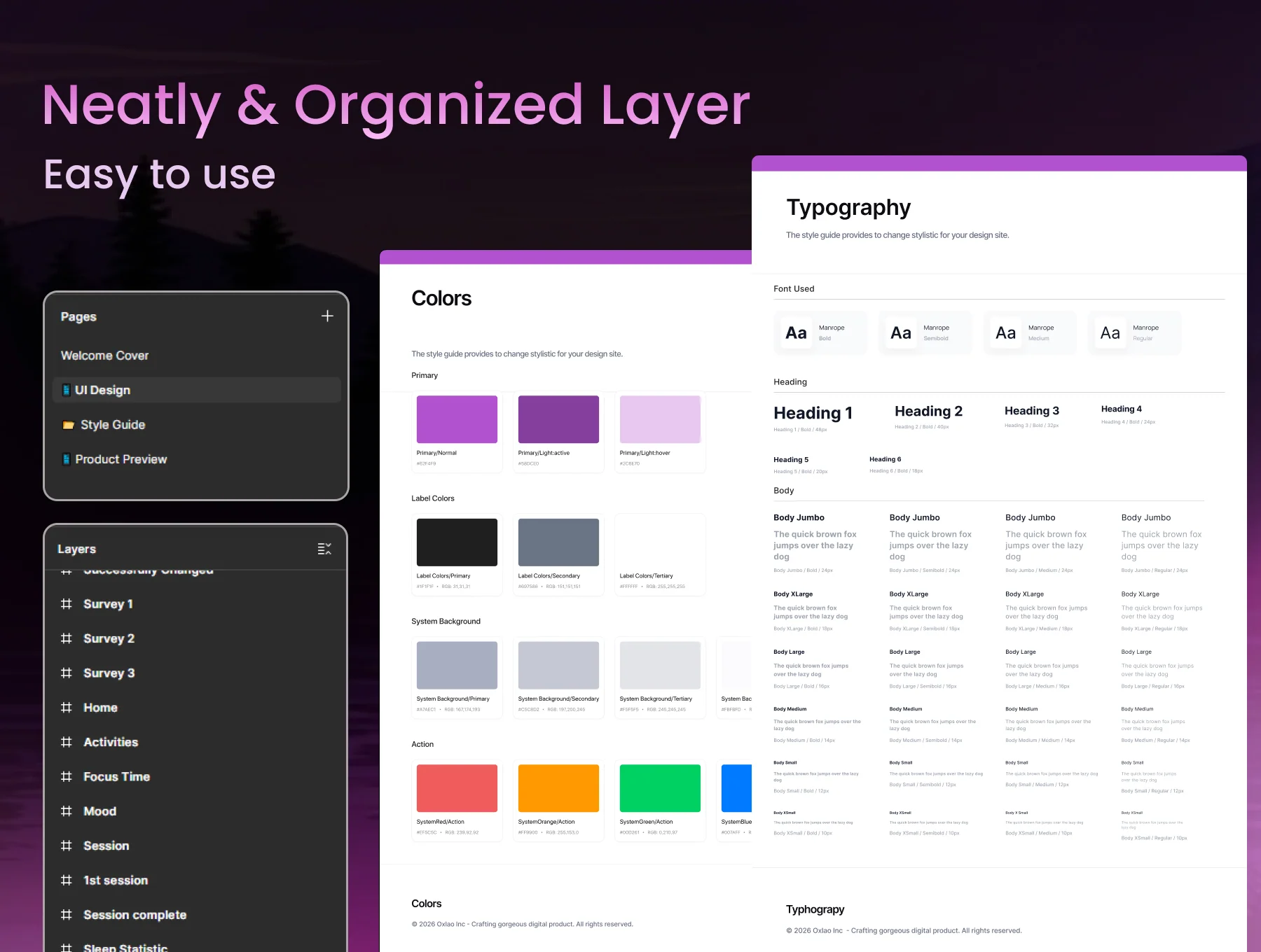 Mindova – Meditation & Relax Mobile App Figma UI Kit 3