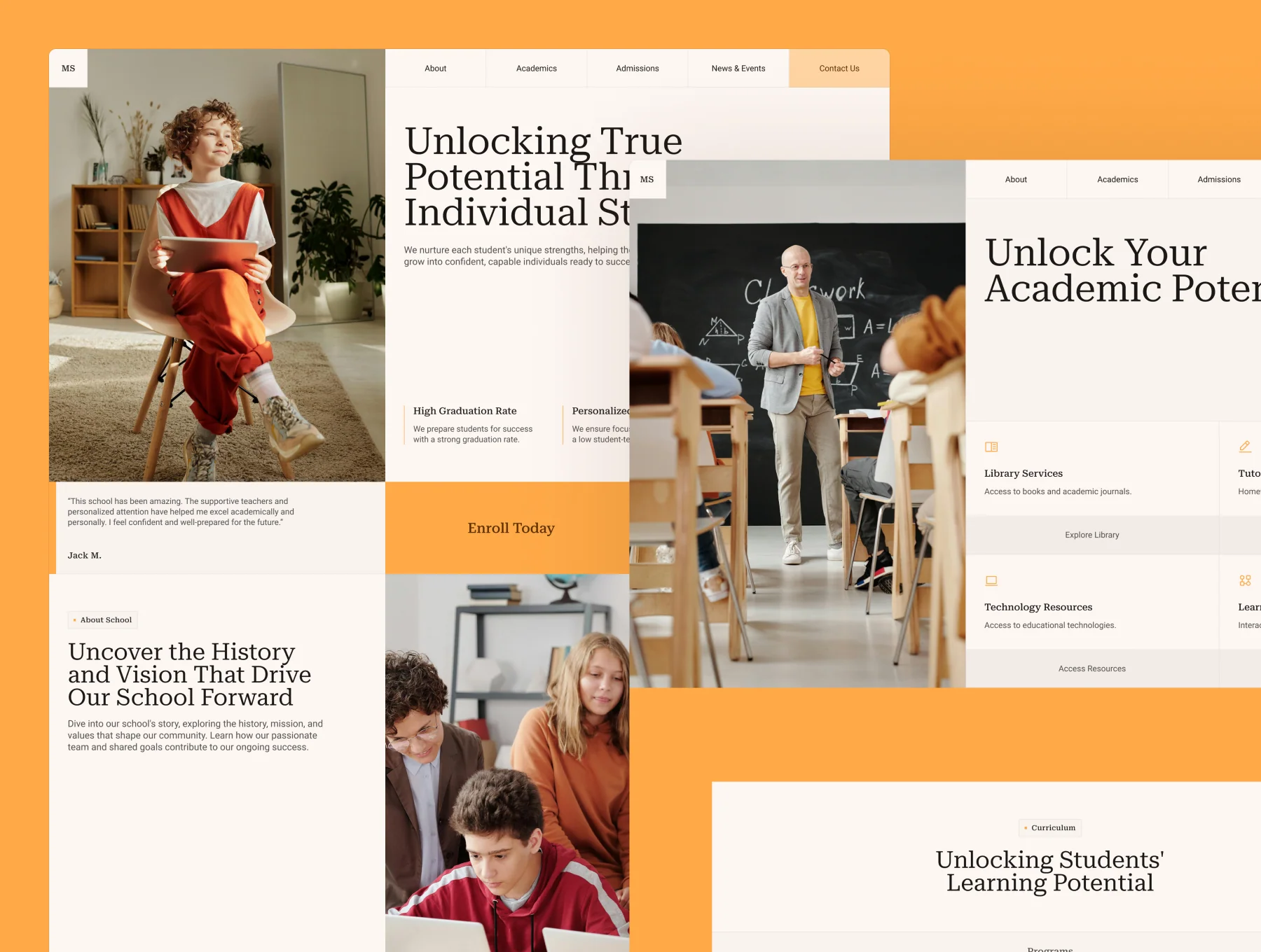 MindSpring – School Website 2