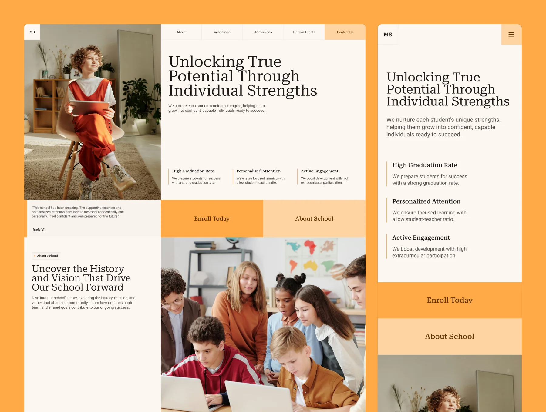 MindSpring – School Website 3