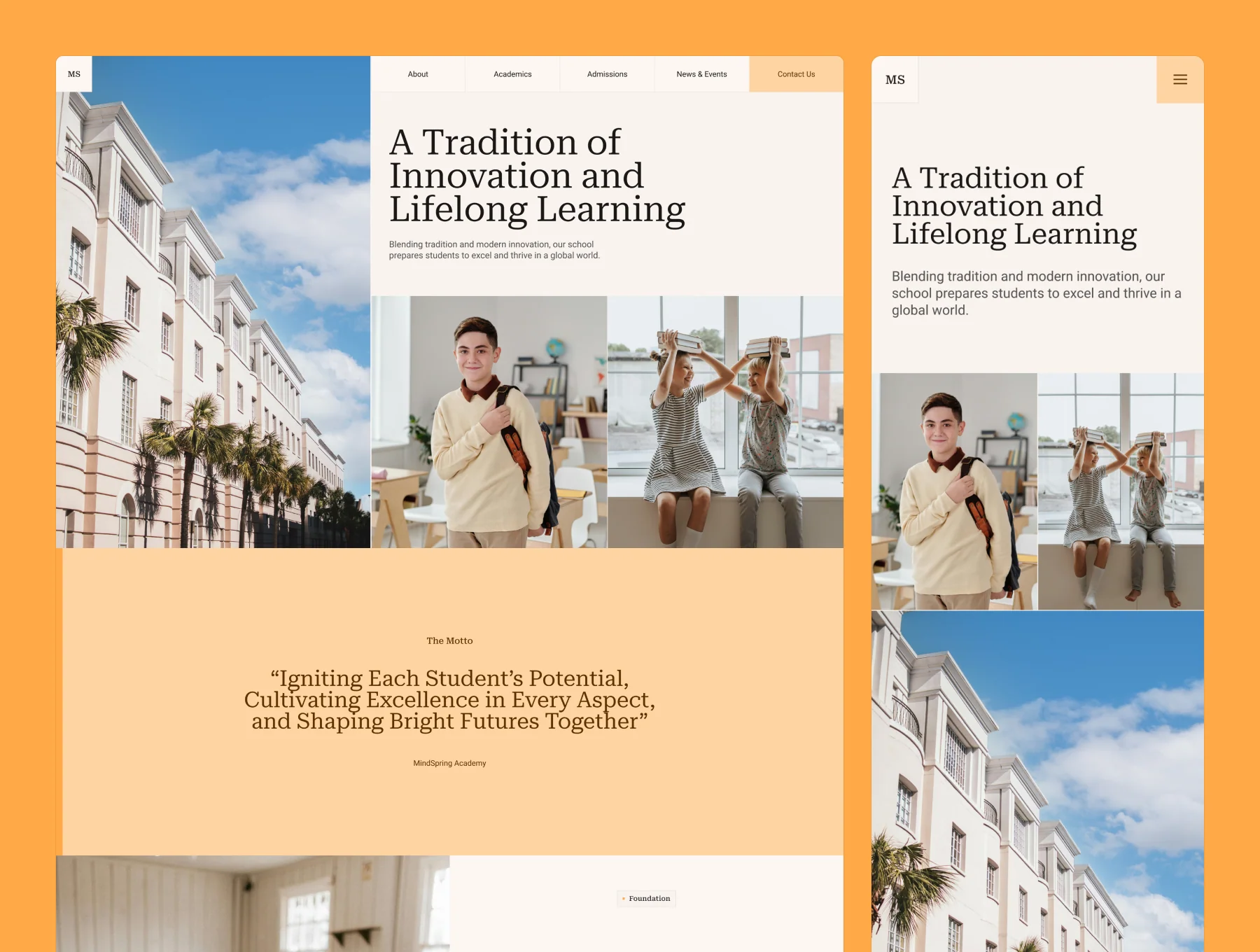 MindSpring – School Website 4