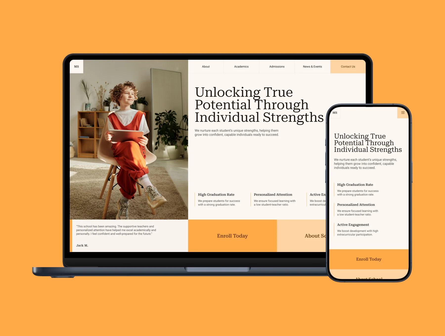 MindSpring – School Website 6