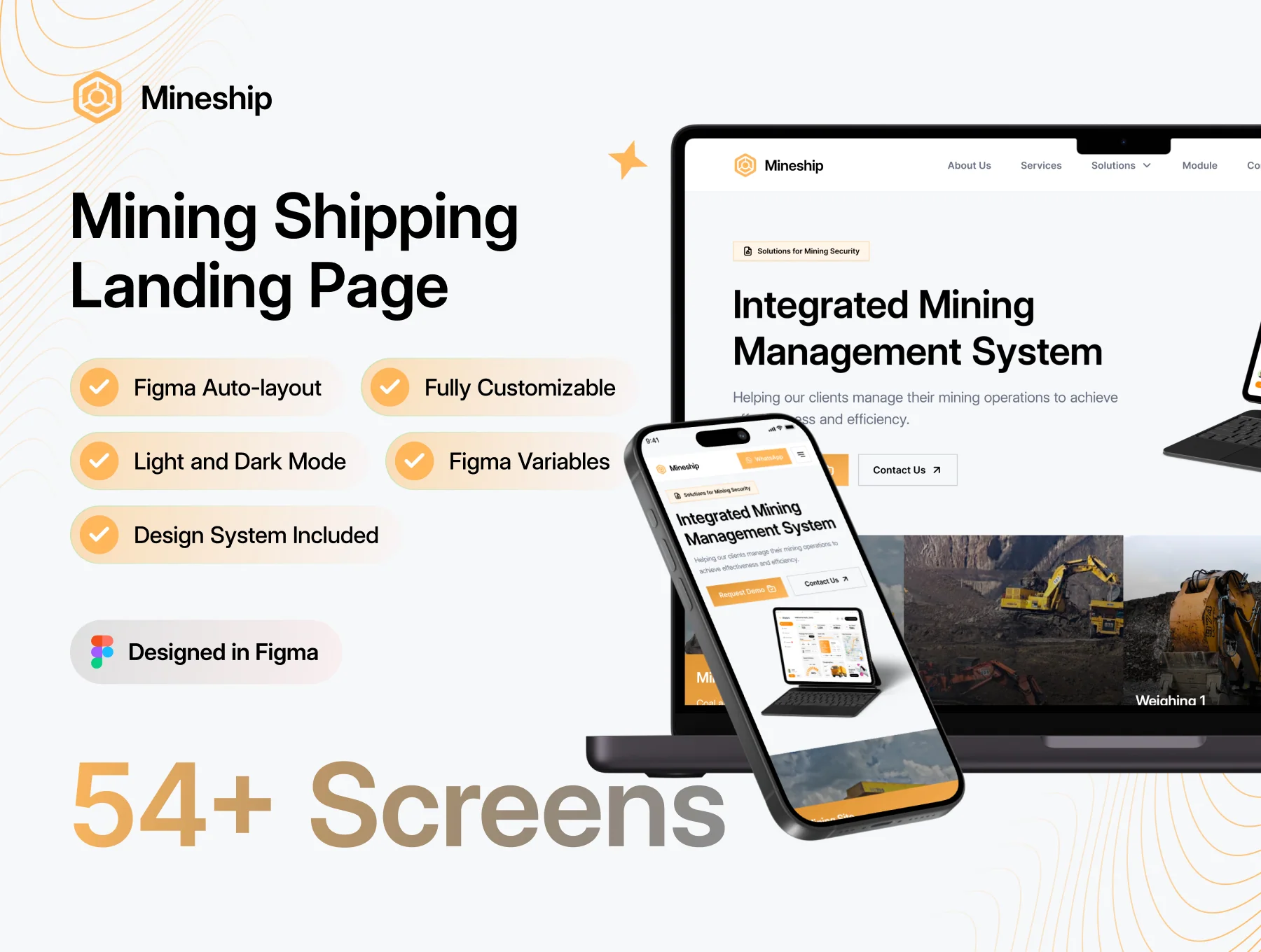 Mineship - Shipping Web Templates UI Kit