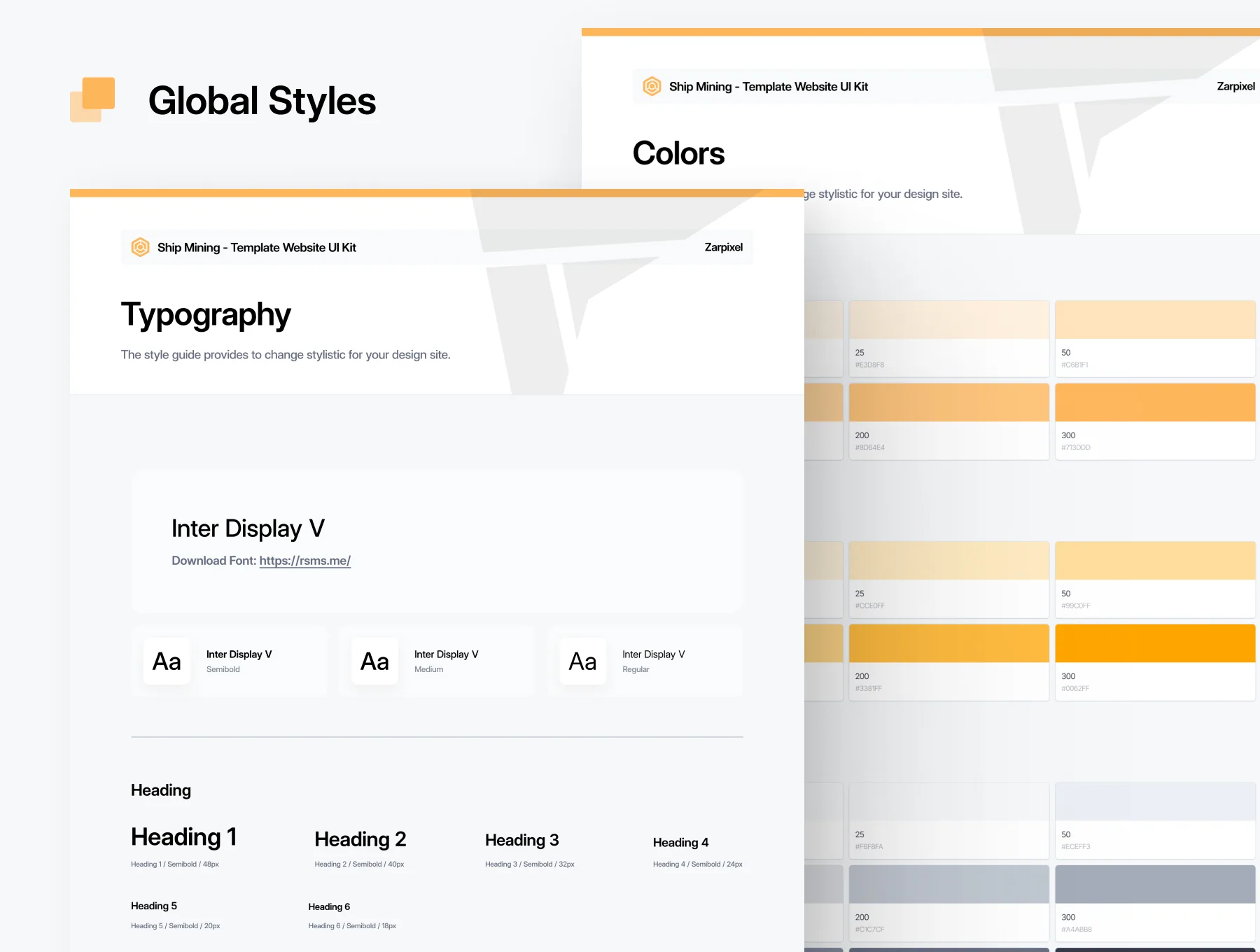 Mineship - Shipping Web Templates UI Kit 7