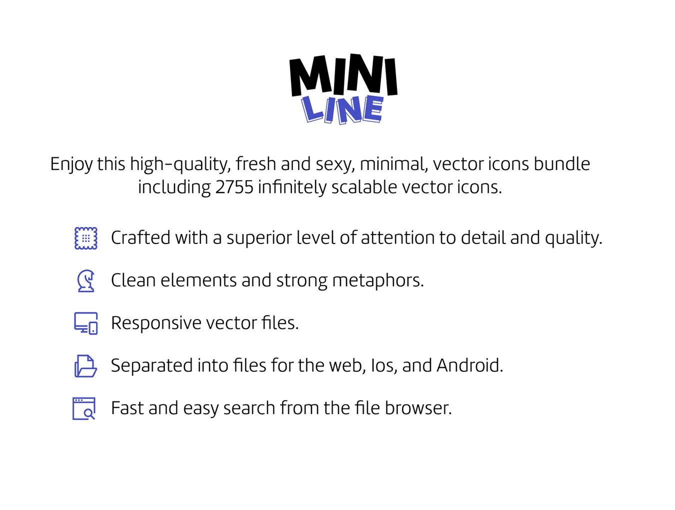 Mini line icons 4