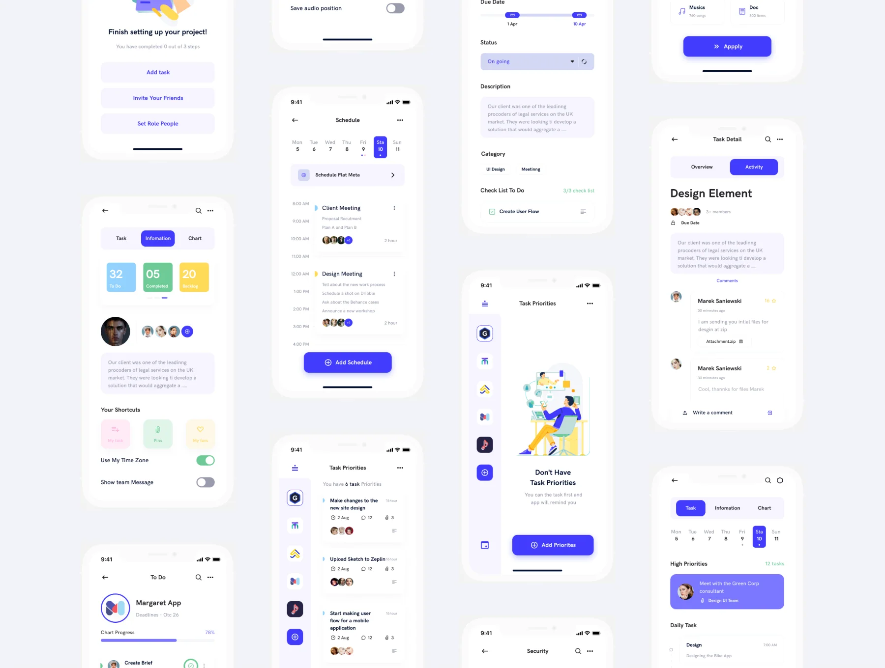 Miniacs - Manager Business App UI Kit 7