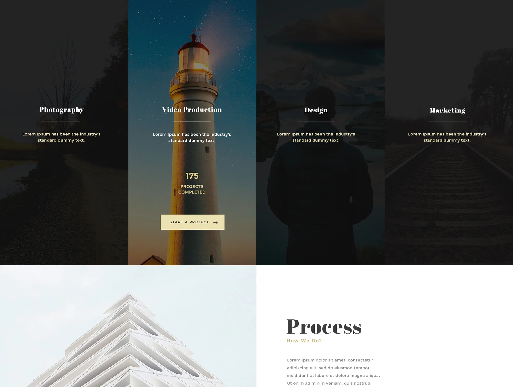Minicon - Minimal HTMl and PSD Template 2