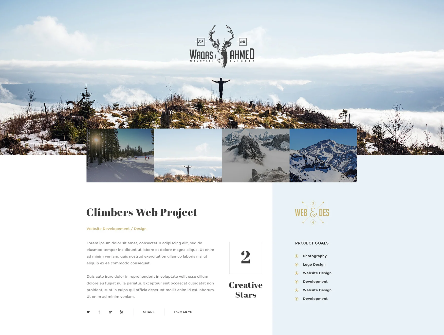 Minicon - Minimal HTMl and PSD Template 3
