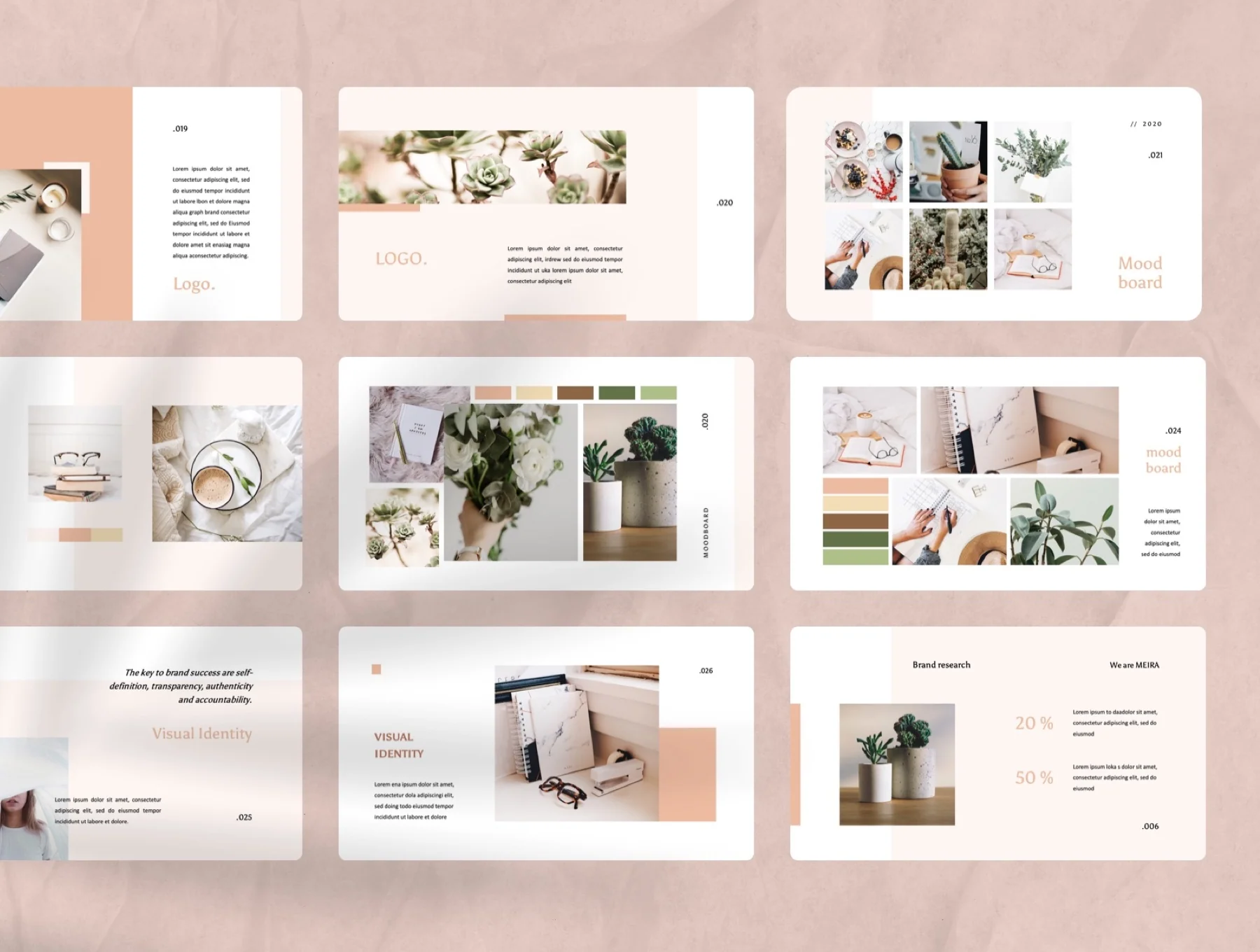 Minimal Brand Guideline - Powerpoint 6