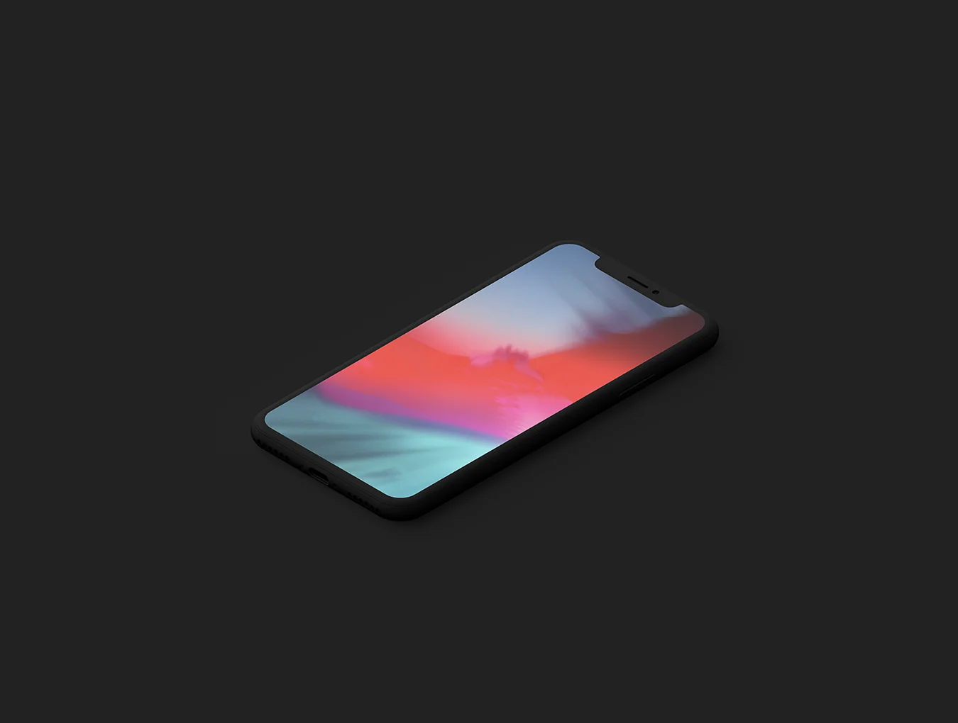Minimal Clay iPhone X 13