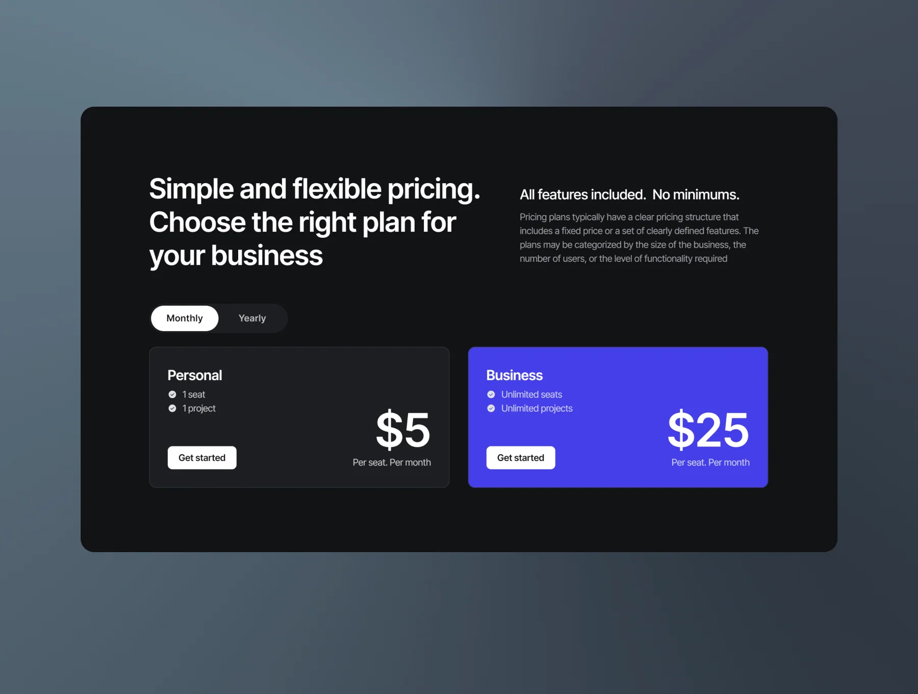 Minimal SaaS Templates on Framer - Squareex 4