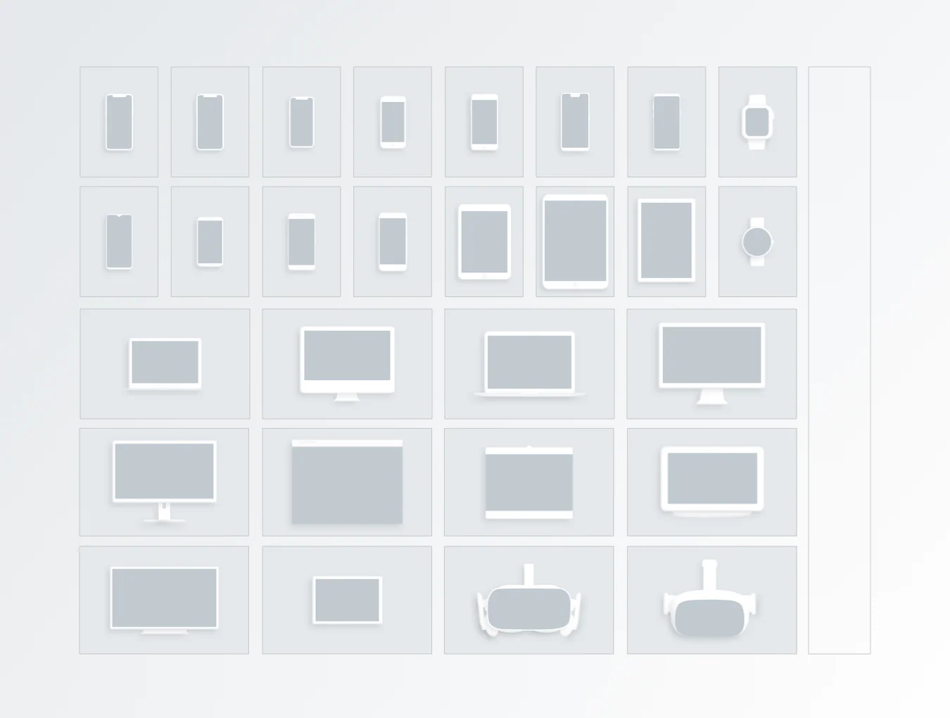 Minimalistic Devices Mockups 2