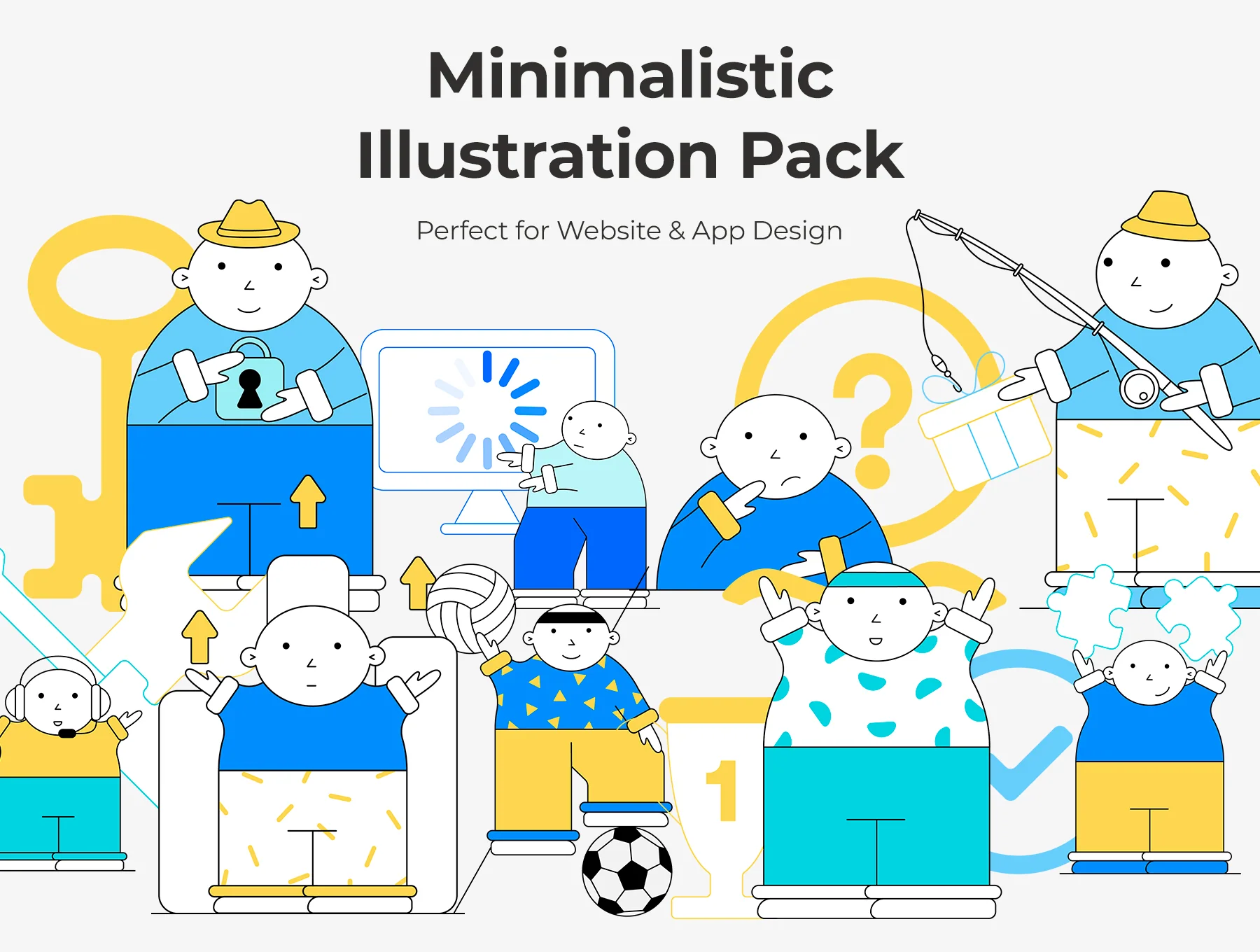 Minimalistic Illustration Pack