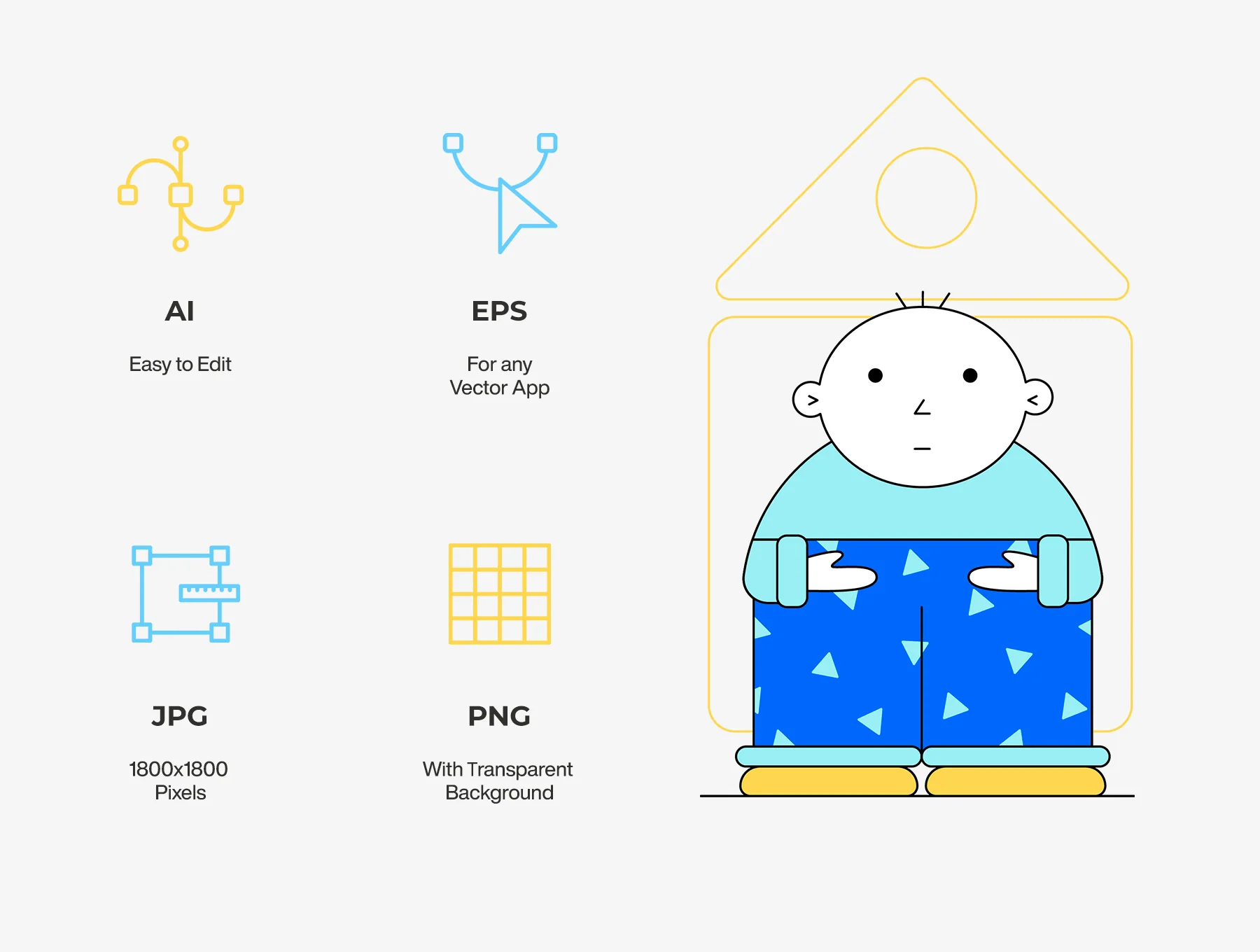 Minimalistic Illustration Pack 3