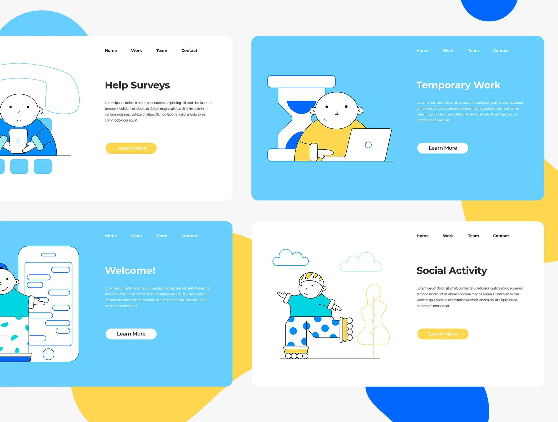 Minimalistic Illustration Pack 6