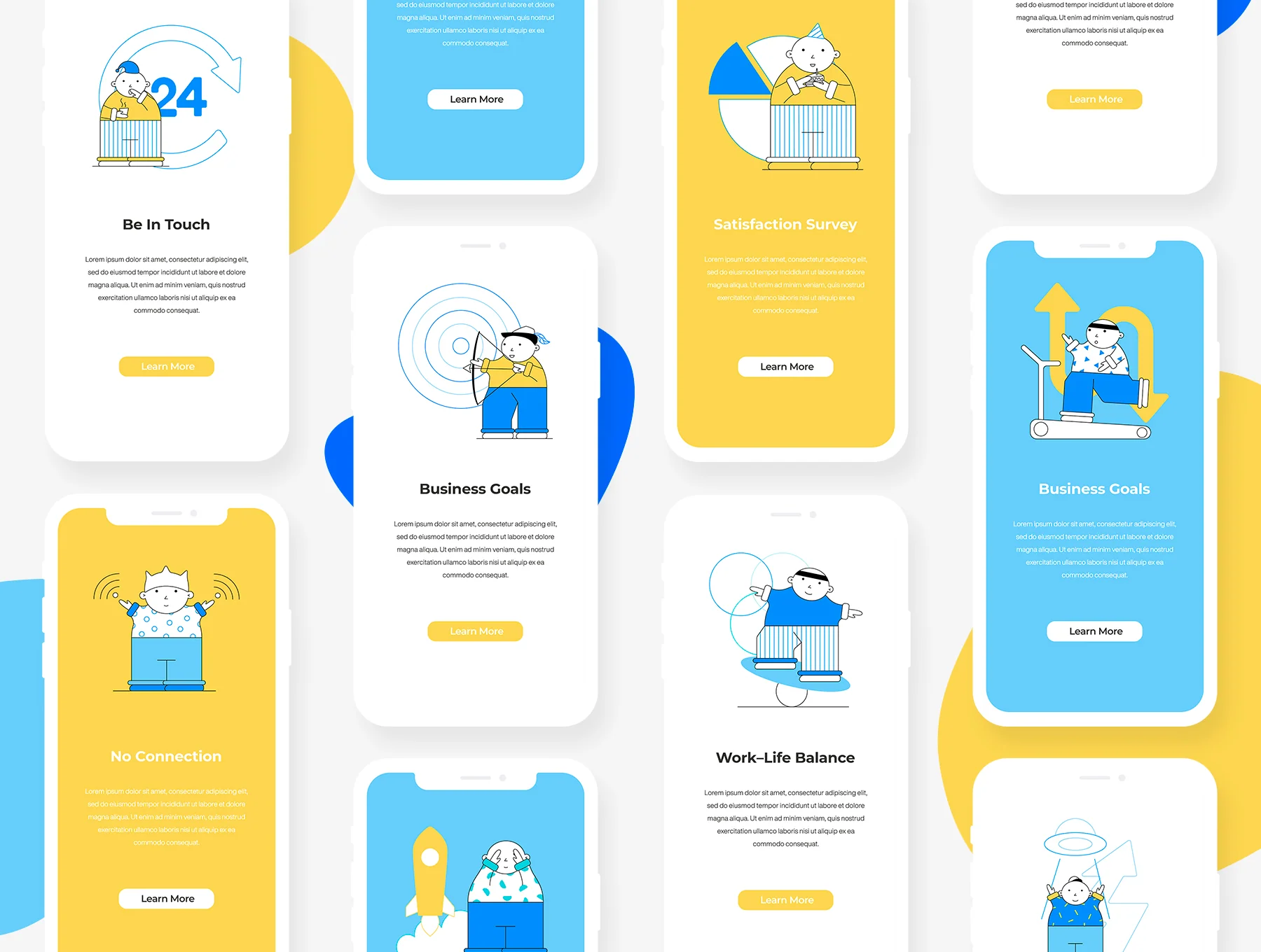 Minimalistic Illustration Pack 7