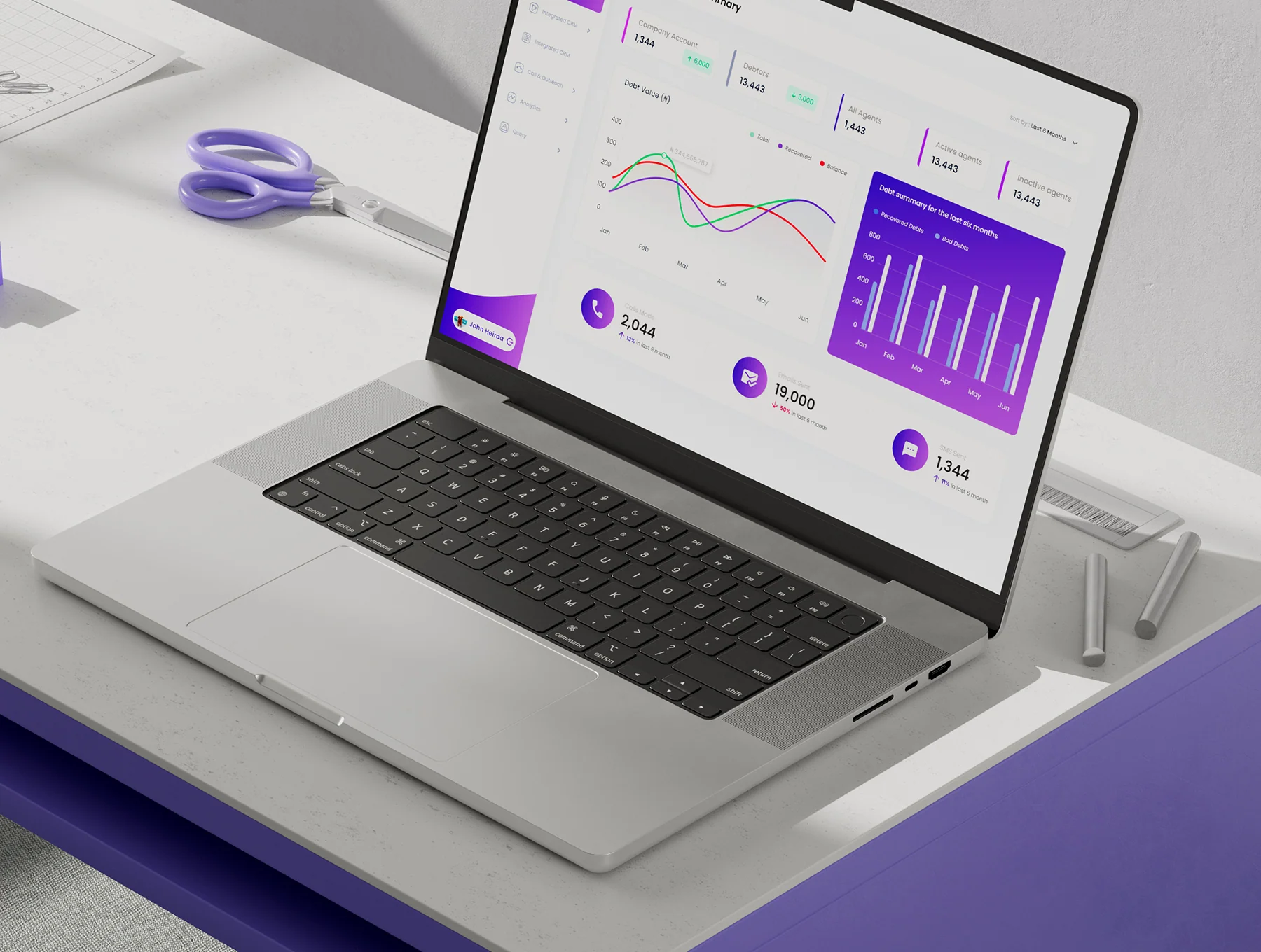 Minimalistic Laptop Mockups