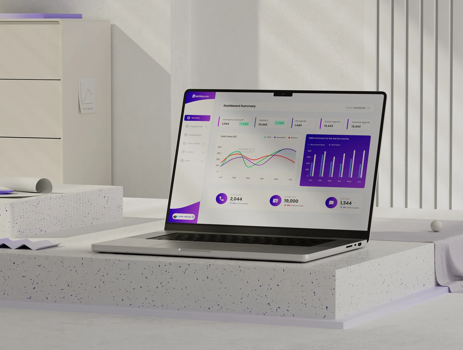 Minimalistic Laptop Mockups 4
