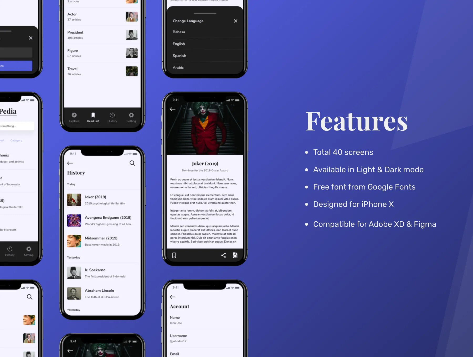 MiniPedia | Encyclopedia UI Kit 2