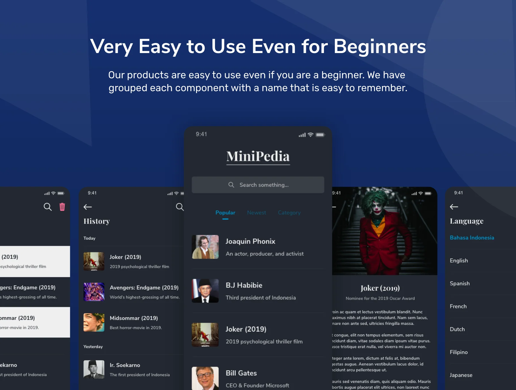 MiniPedia | Encyclopedia UI Kit 4