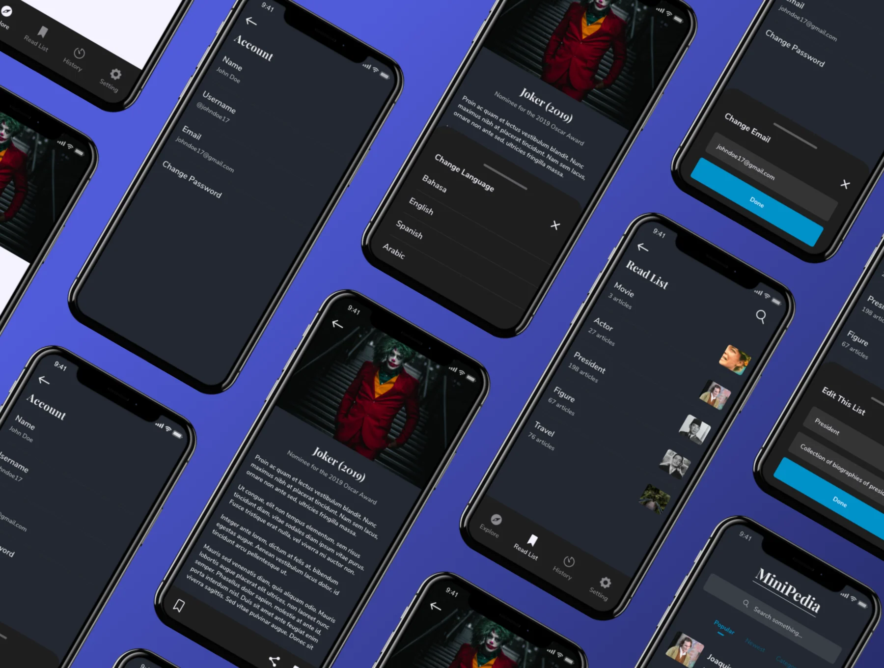 MiniPedia | Encyclopedia UI Kit 6