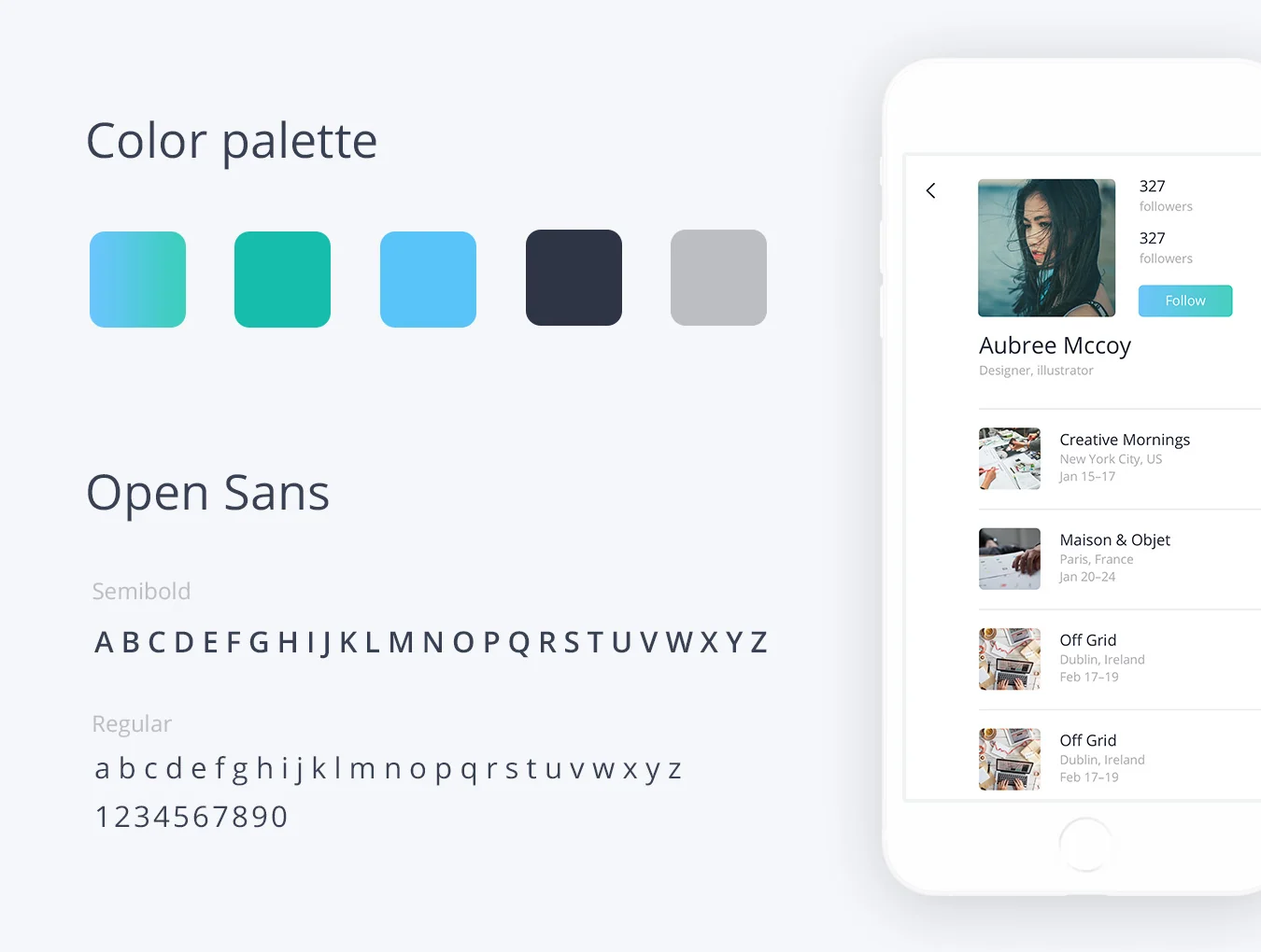 Mint UI kit 5