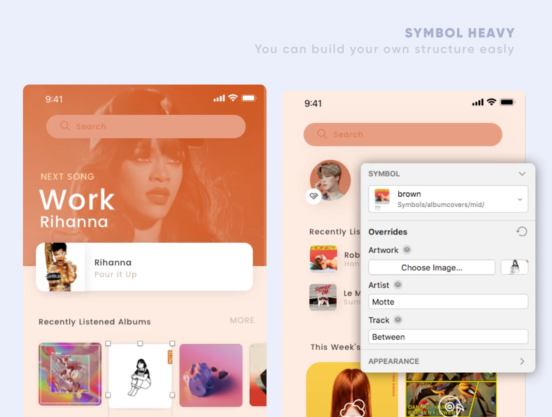 Minty Music App UI Kit 3