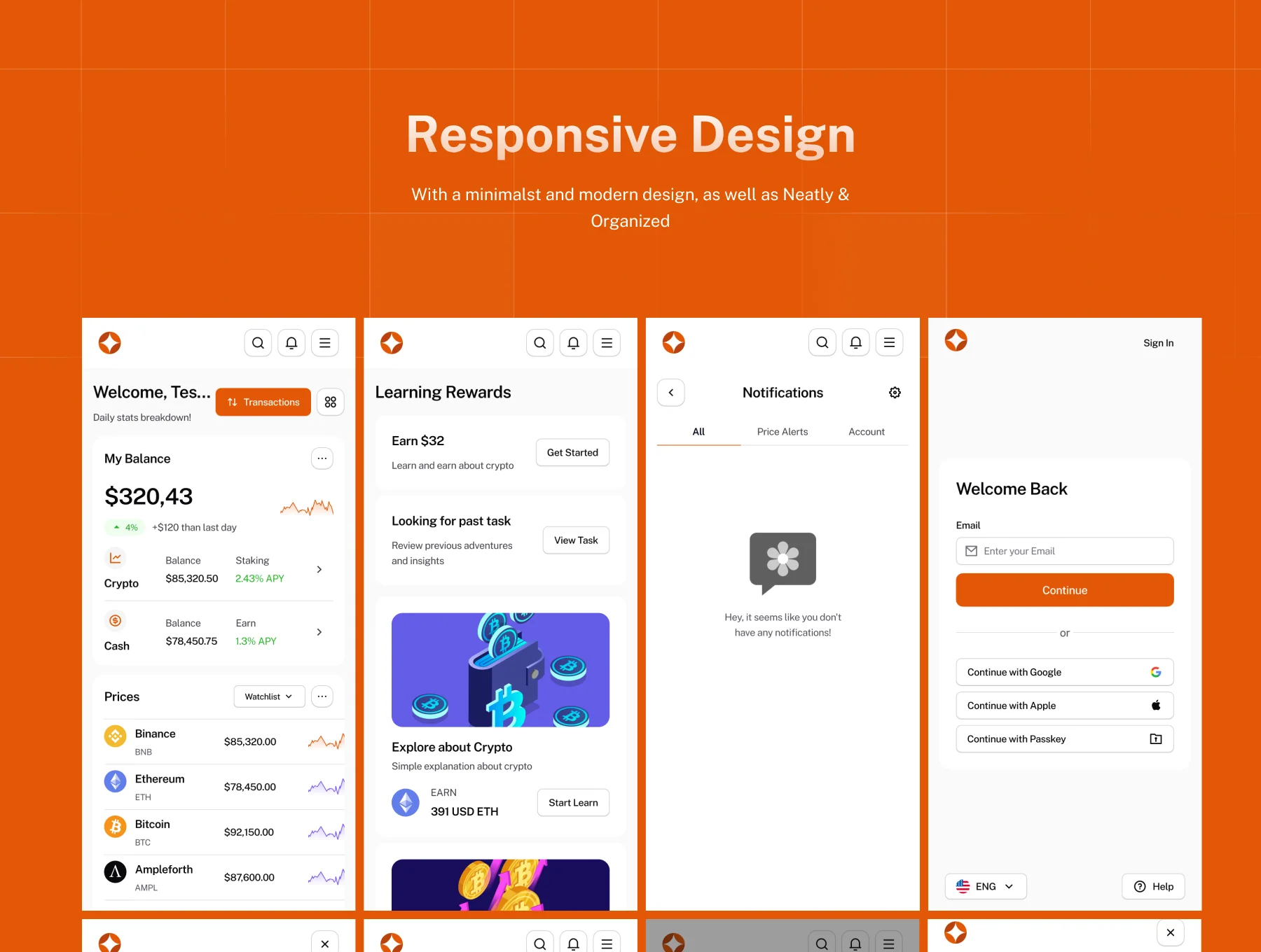 Mirana - Crypto Dashboard UI Kit 6