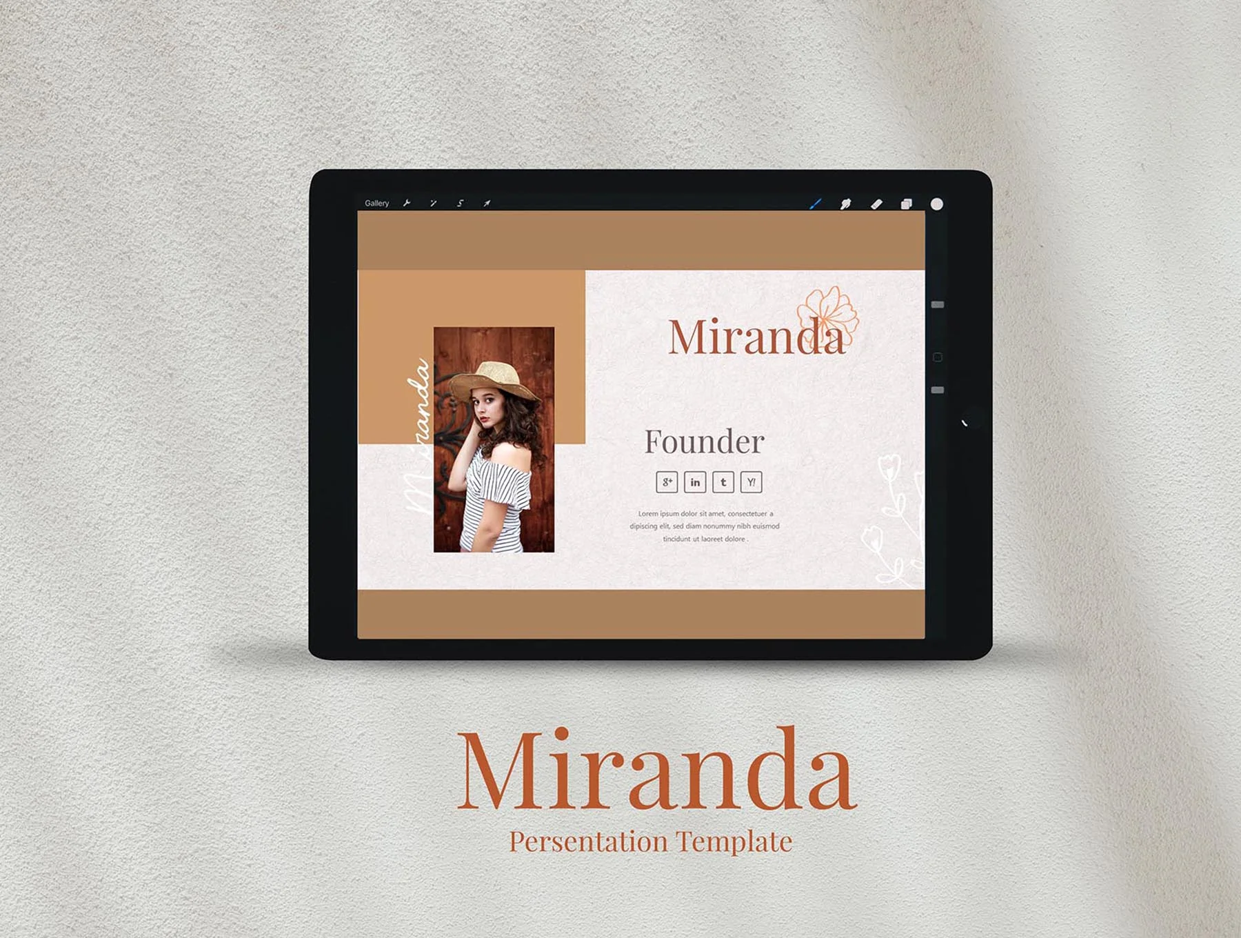 Miranda - PowerPoint Template