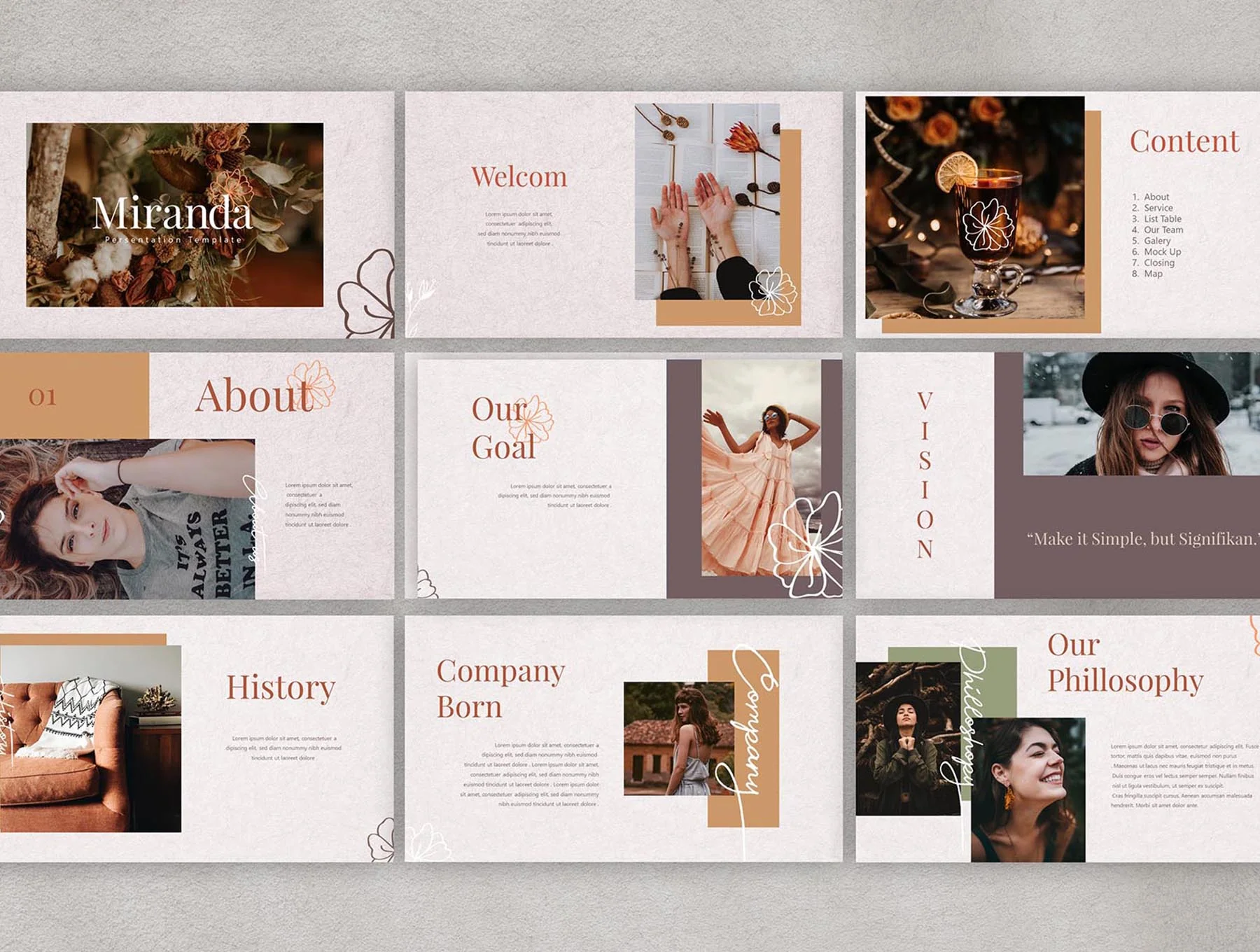 Miranda - PowerPoint Template 3