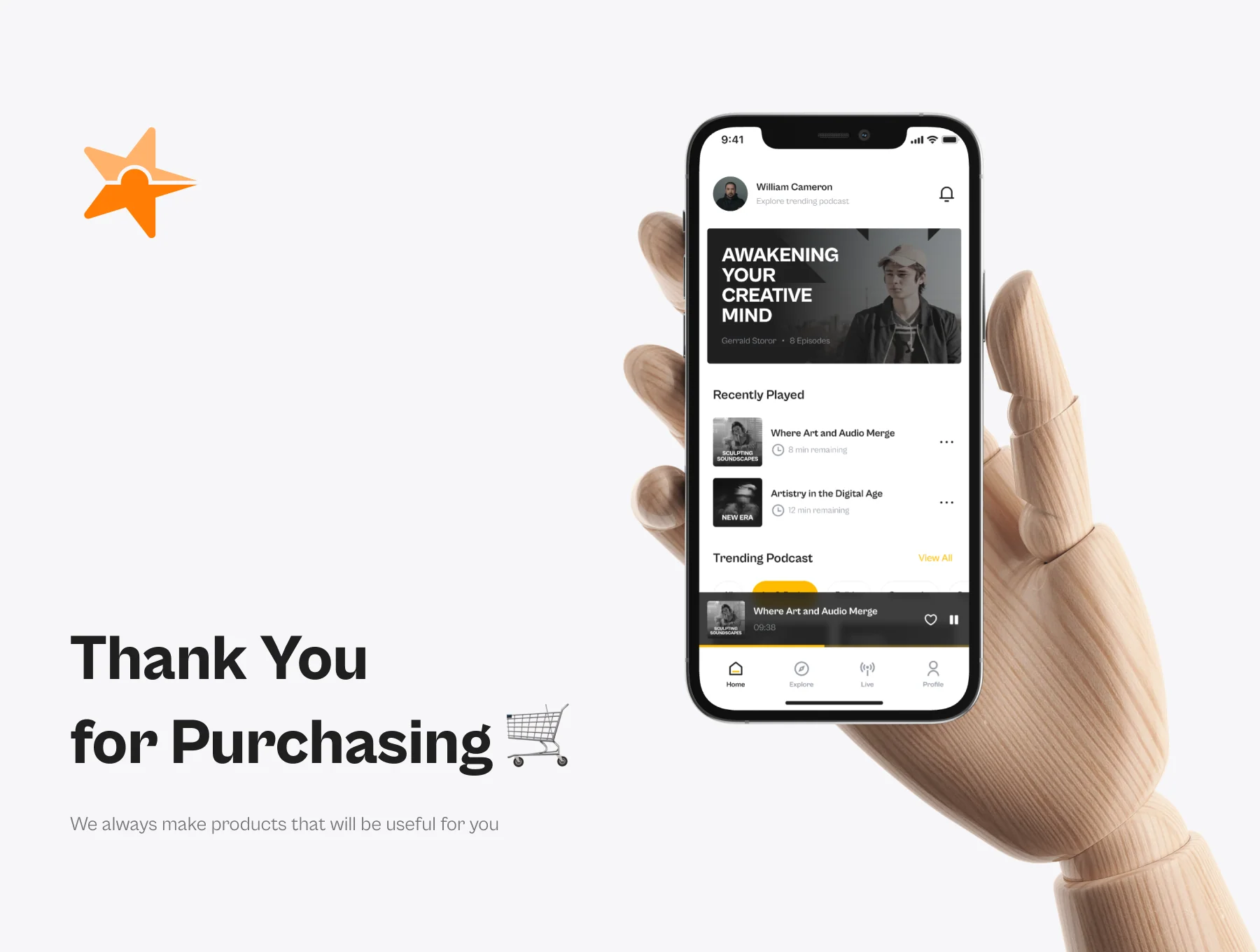 Mireng - Podcast UI KIT 6