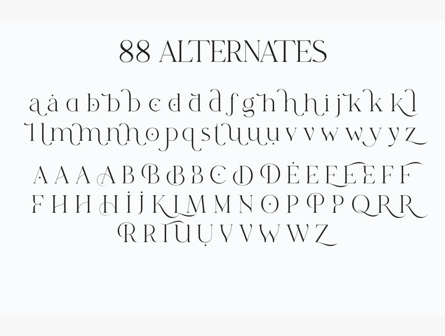 Misspiece – Stylish Modern font 7