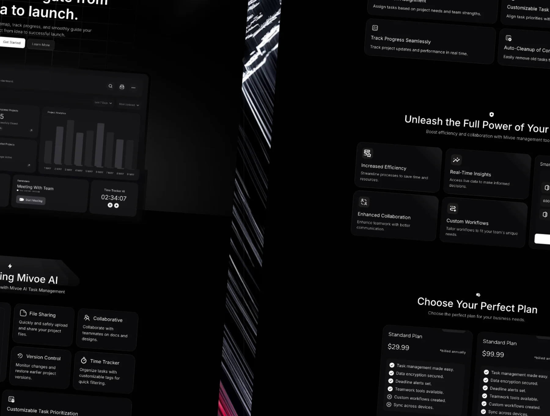 Mivoe Task I AI Agency Website Template 2