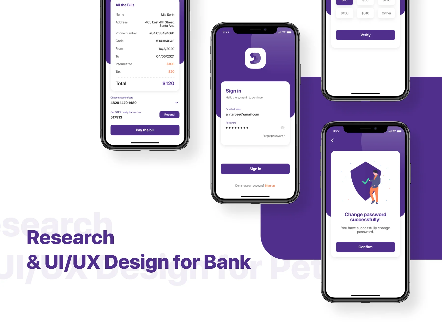 Miwal - Banking App UI Kit 3