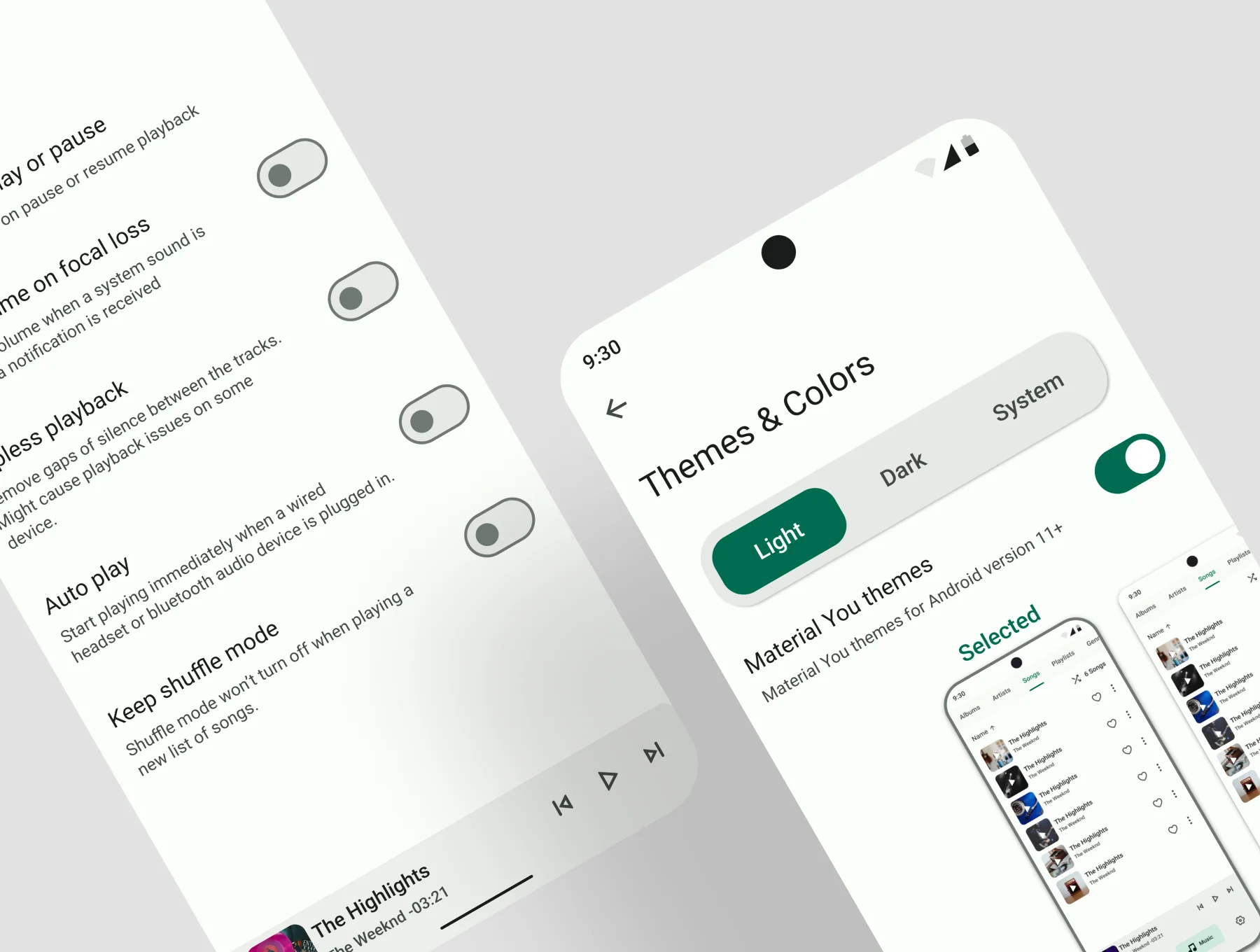 MJ Music Player UI Kit 6