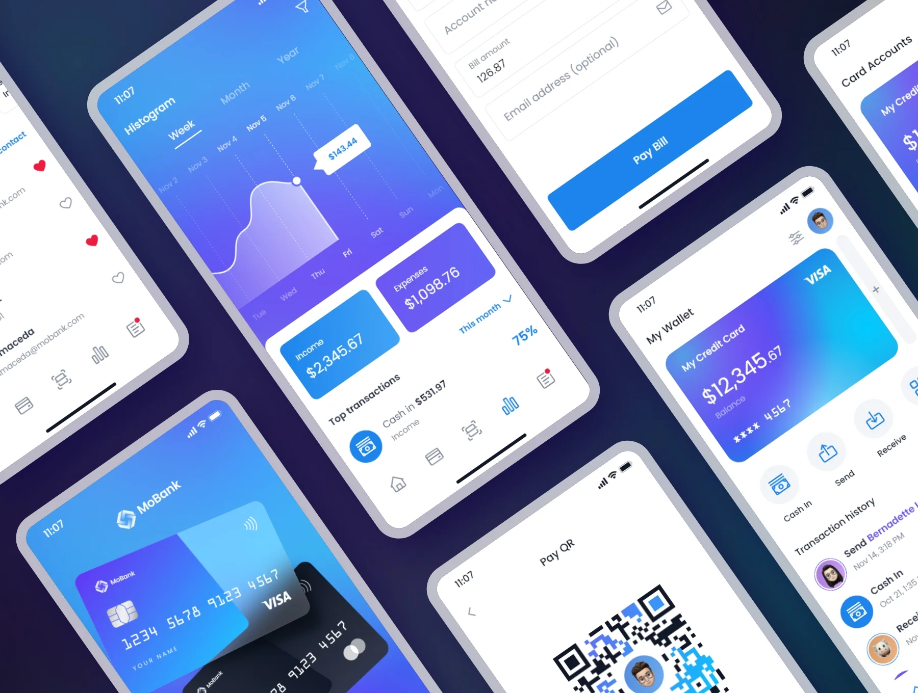 MoBank - Banking App UI Kit 5