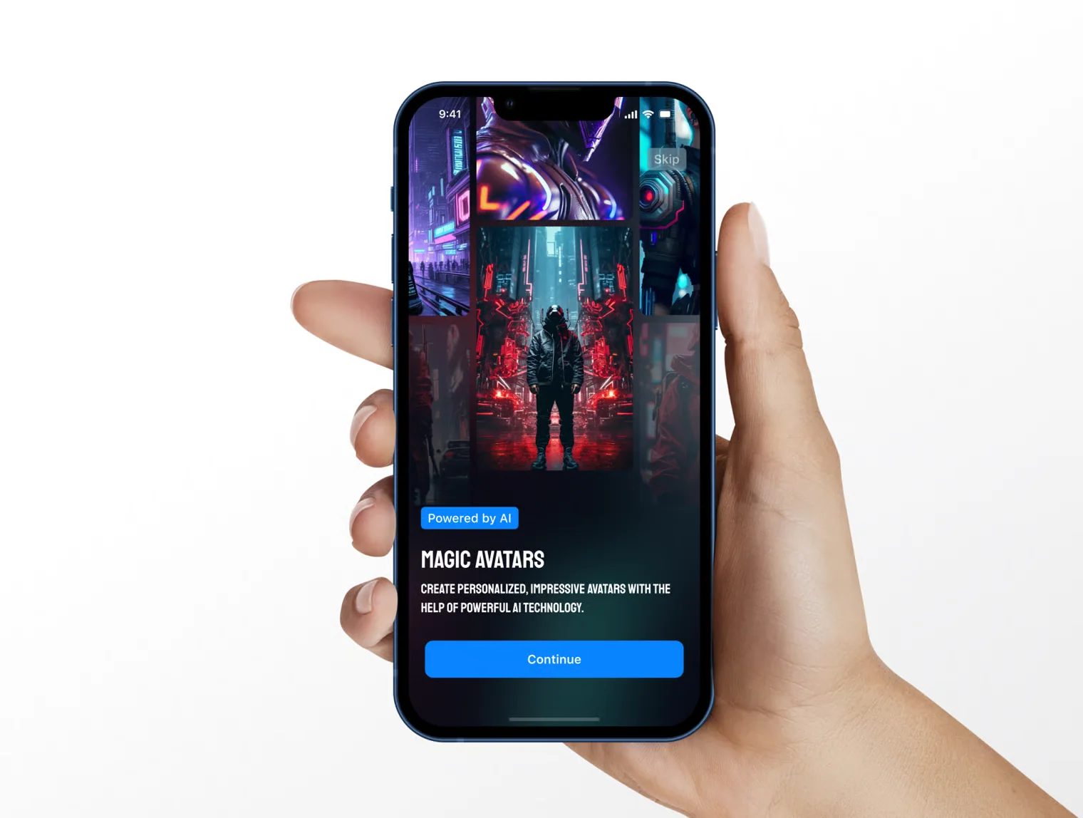 Mobile App — Onboarding Screens 4