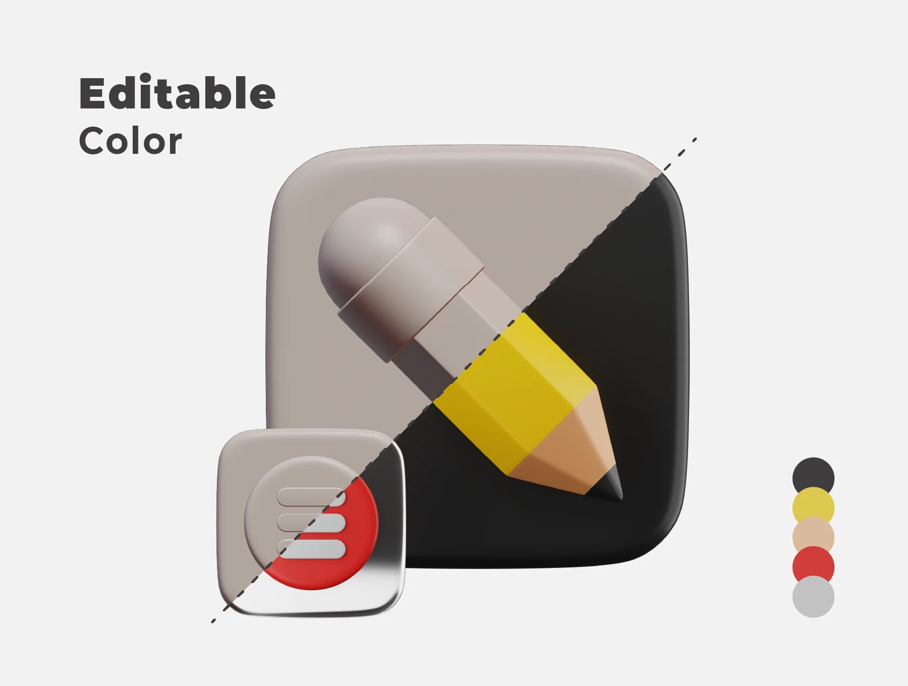 User Interface 3d Icon Pack 3