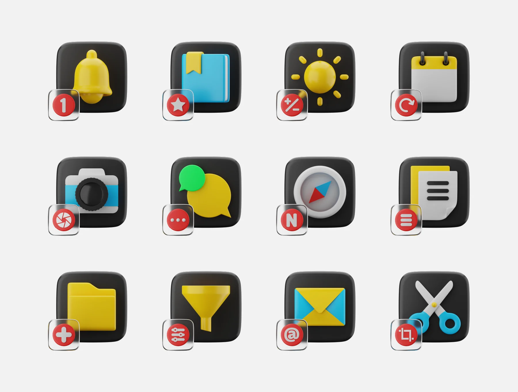 User Interface 3d Icon Pack 5