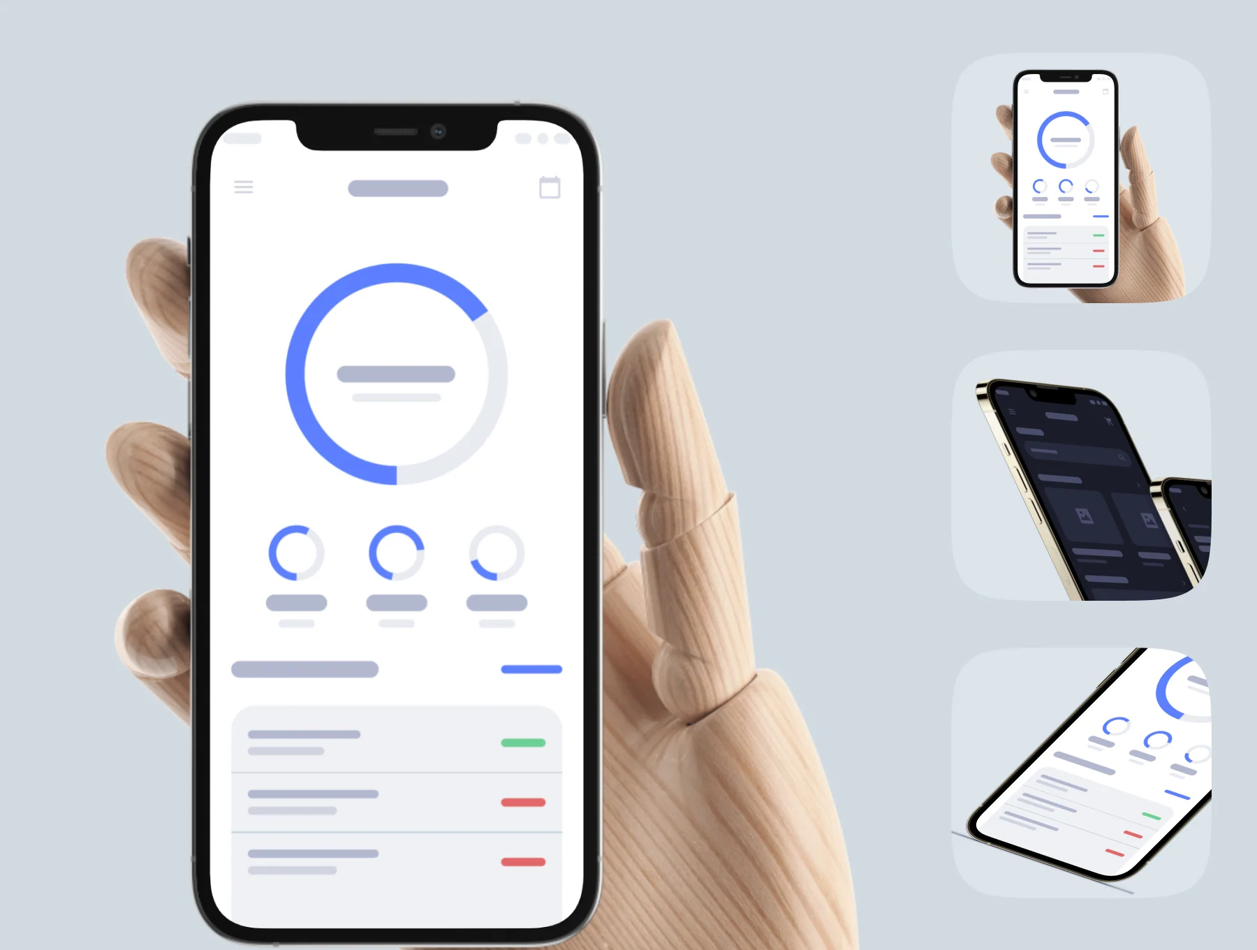 Mobile apps wireframe ui kit 4