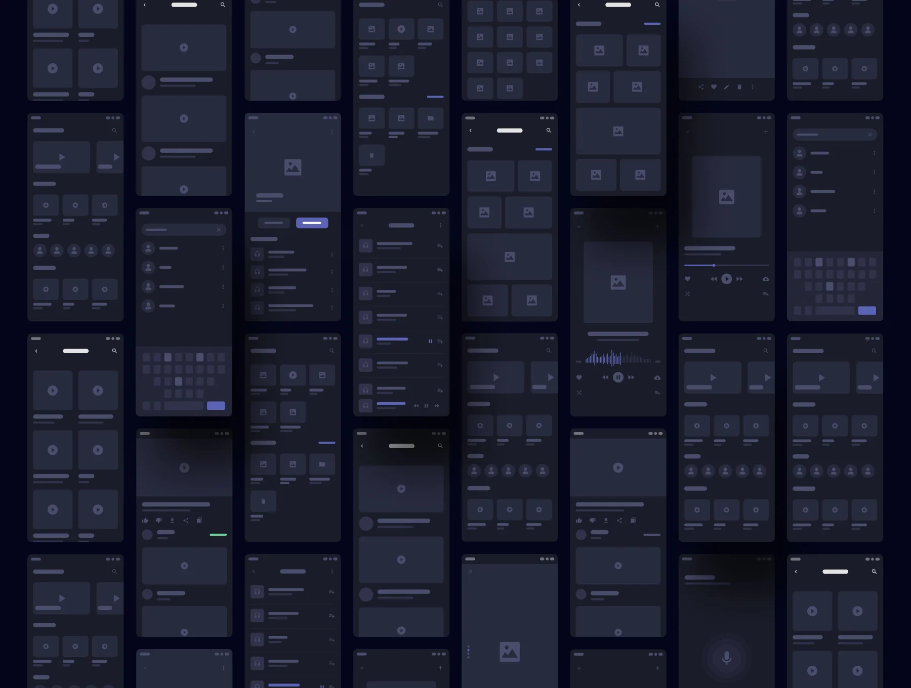 Mobile apps wireframe ui kit 5