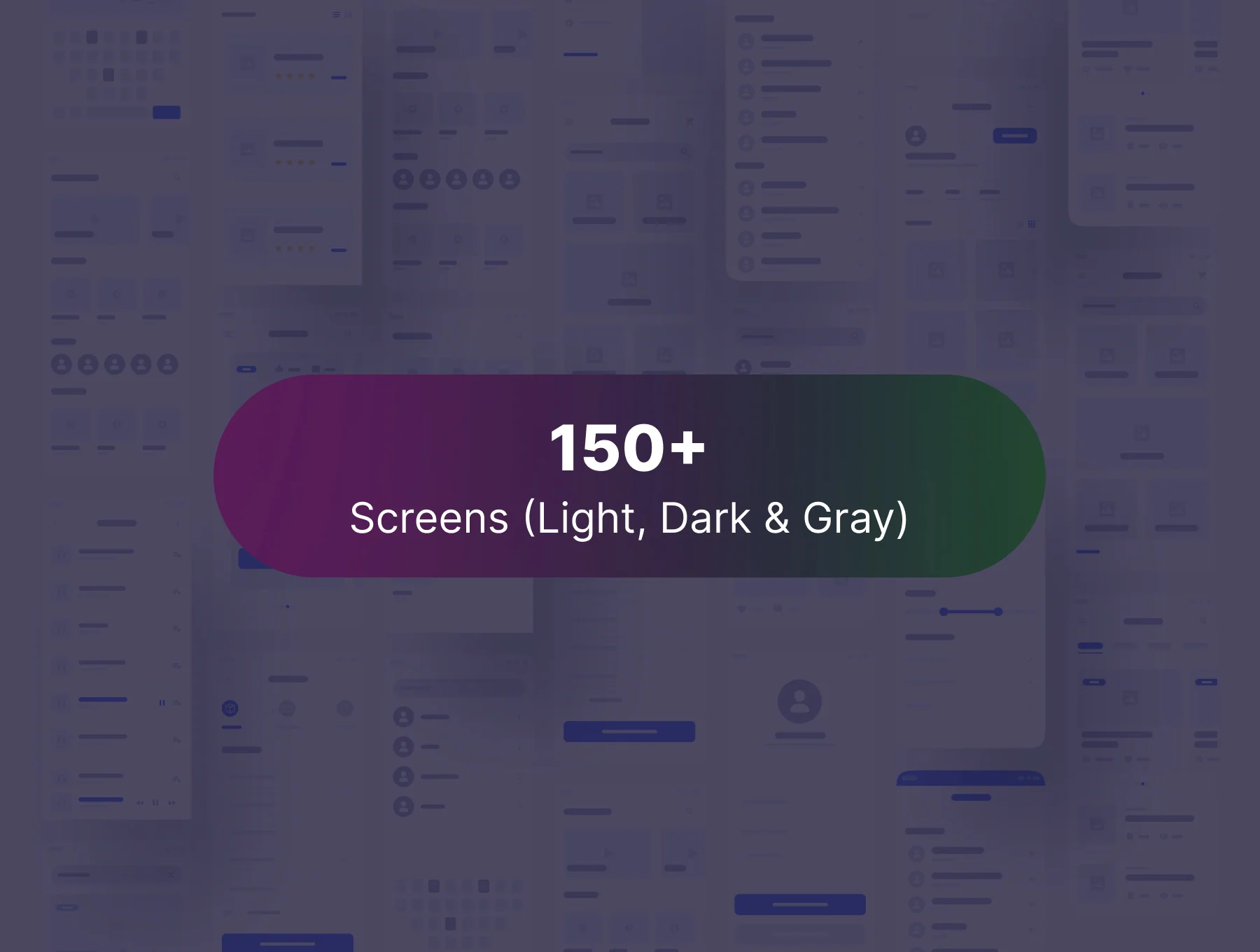 Mobile apps wireframe ui kit 6