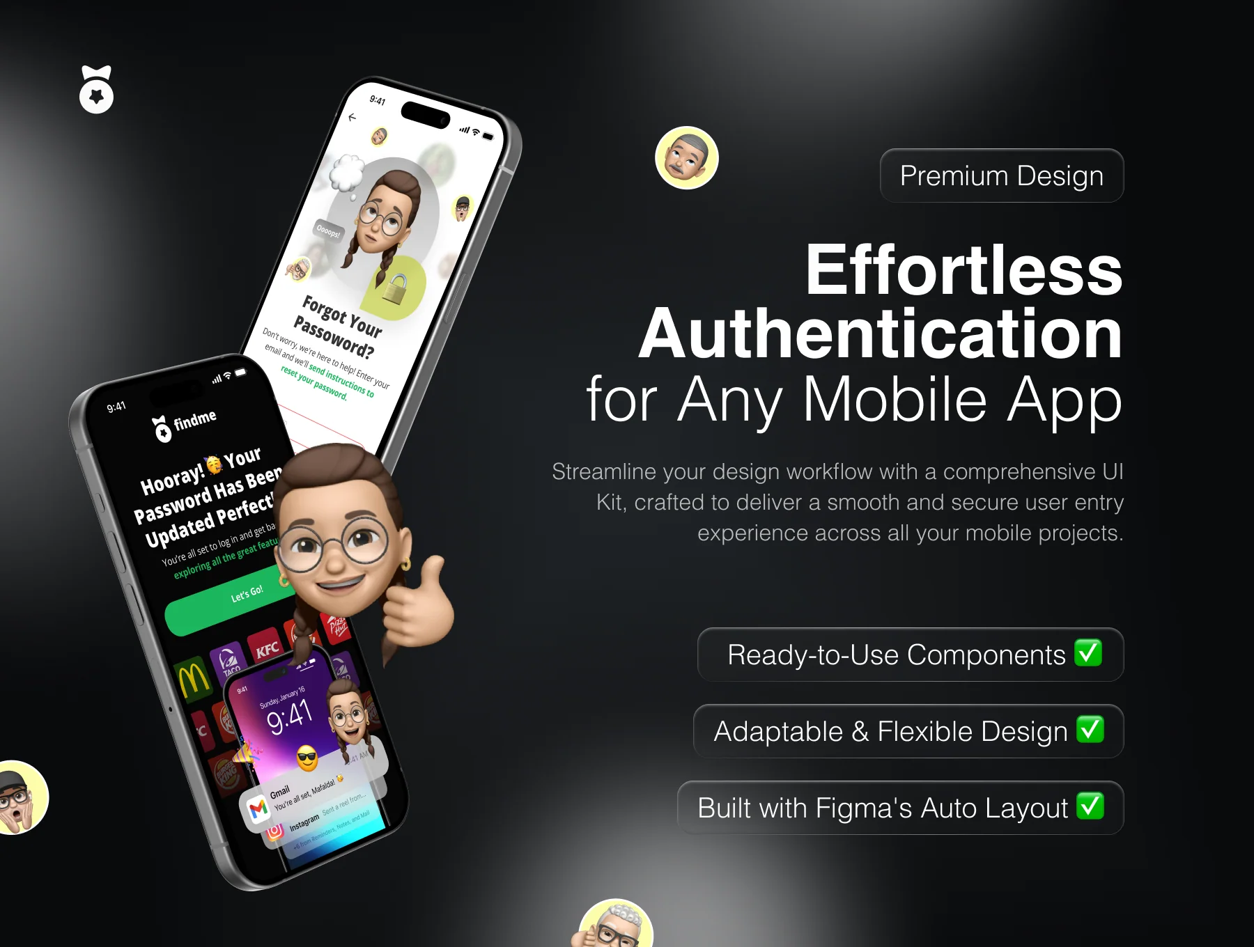 Auth Flow UI Kit 2