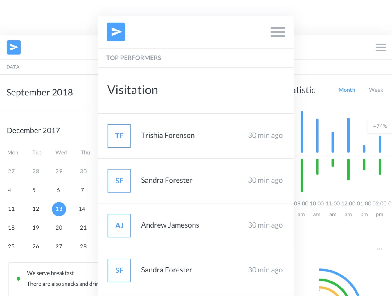 Mobile B2B Finance UI Kit 3